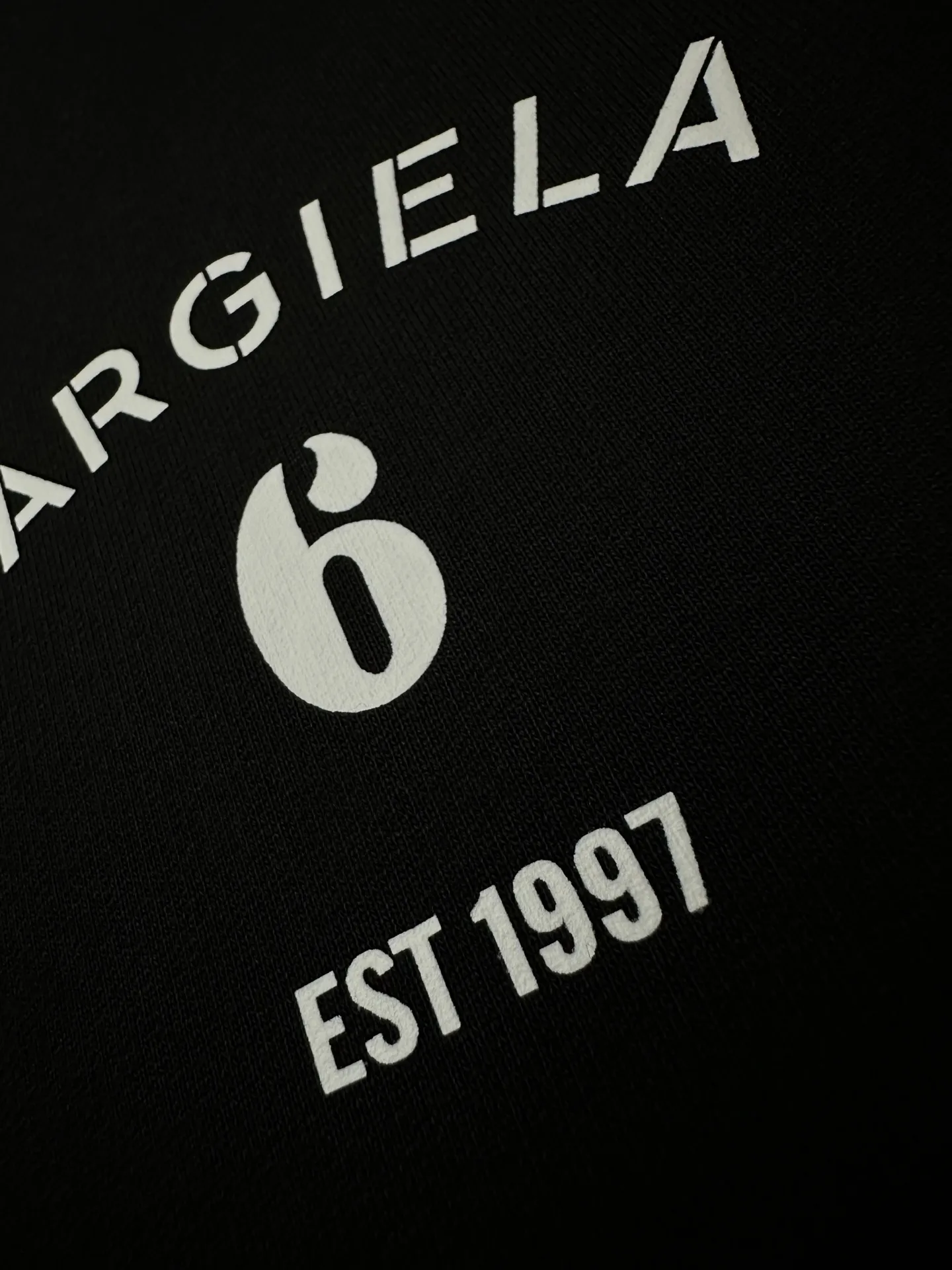 MM6 Maison Margiela Number 6 Logo Hoodie D27020656 — view 9