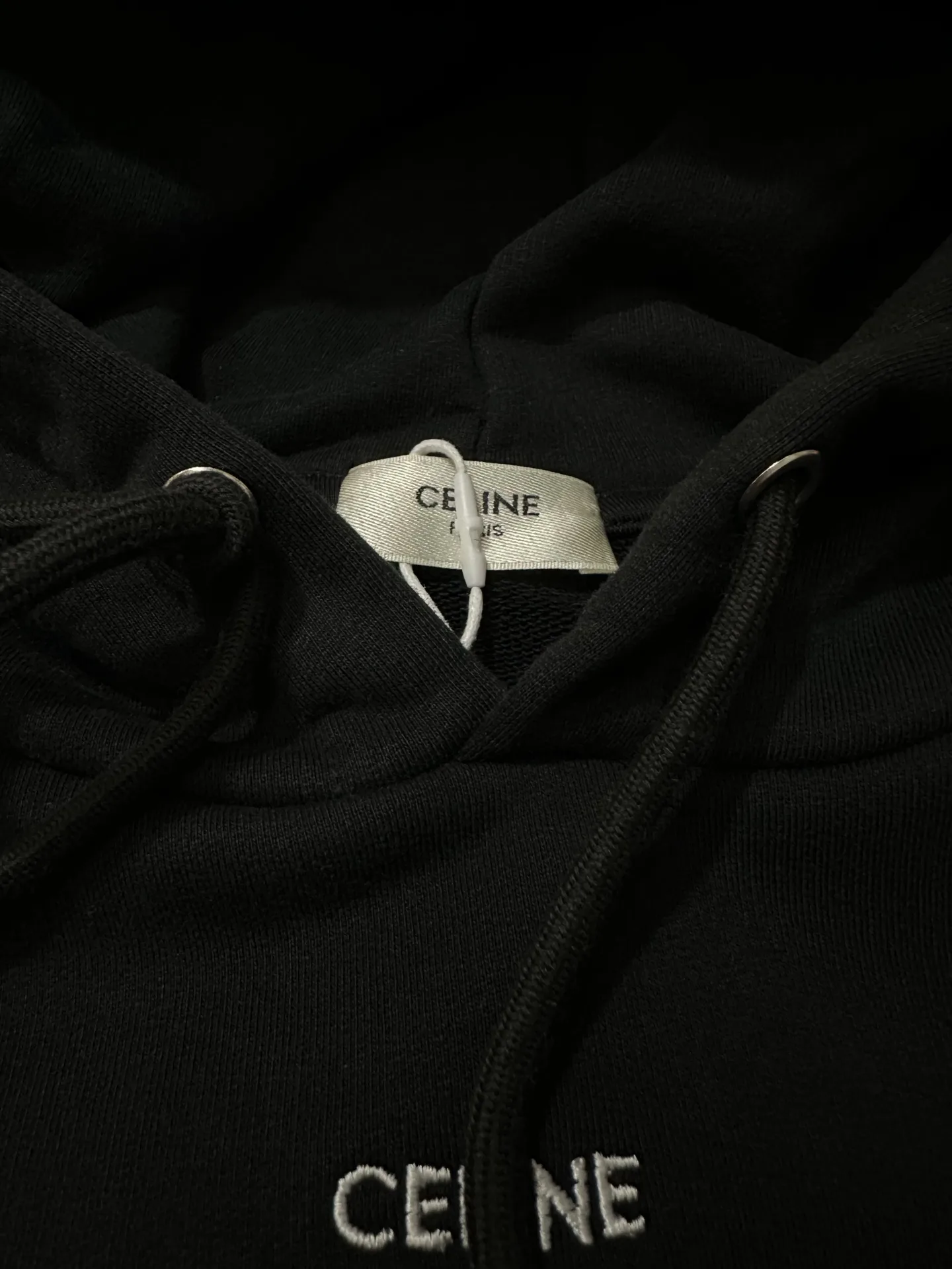 Triomphe Carriage Logo Embroidered Hoodie D28018854 — view 6