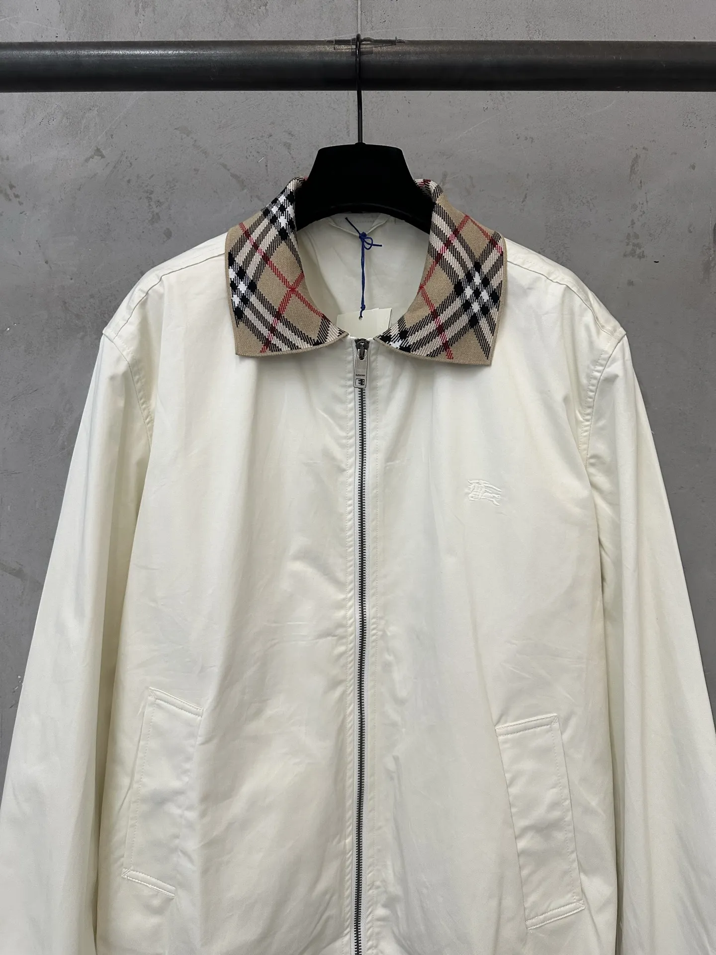 Glenfields Check-Collar Harrington Jacket D29023715 — view 3