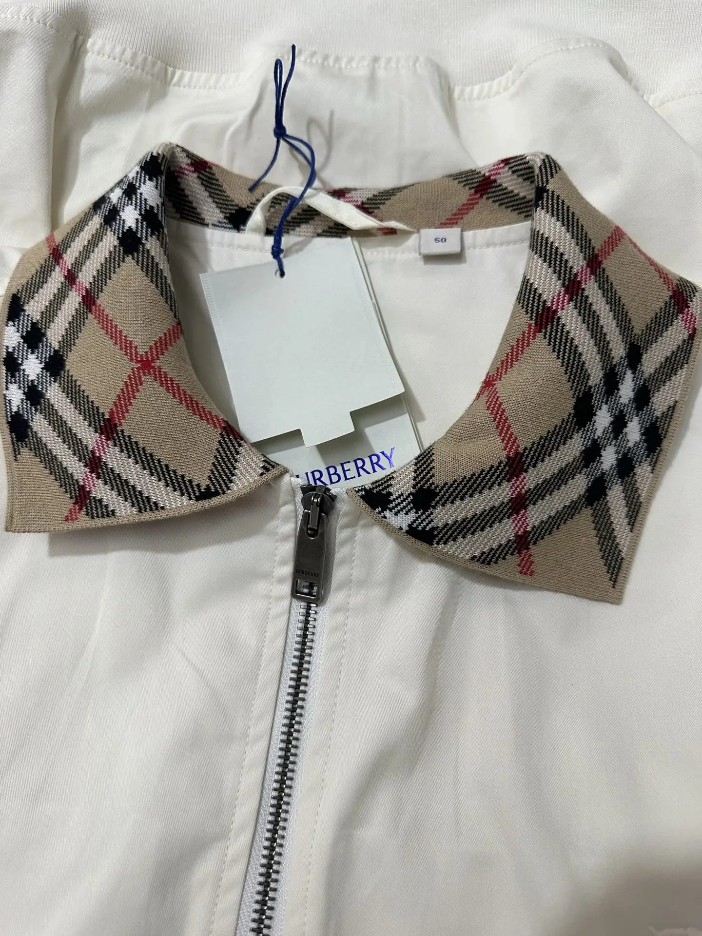 Glenfields Check-Collar Harrington Jacket D29023715 — view 6