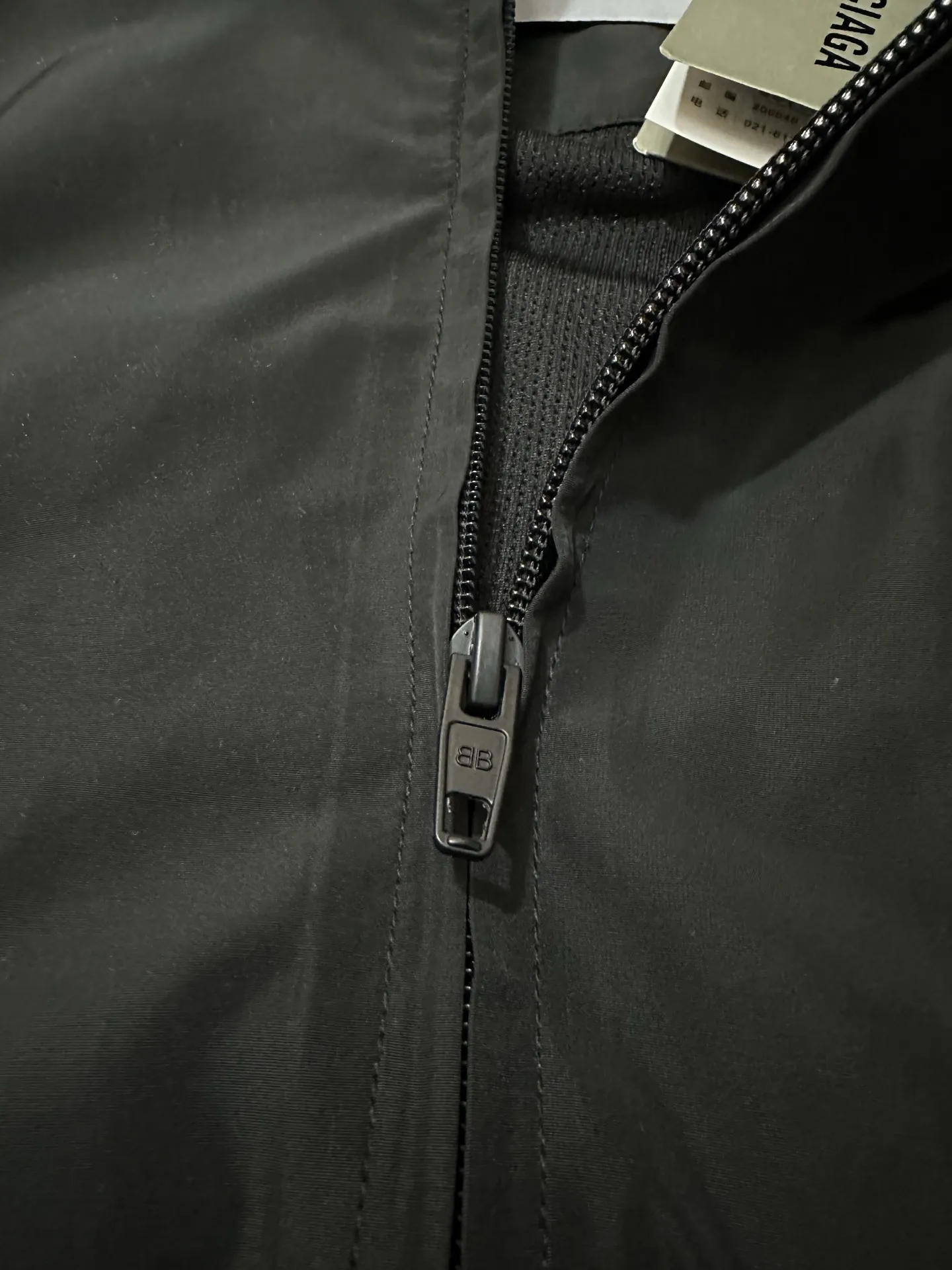 Logo-Print Reflective Trim Track Jacket D33022214 — view 7