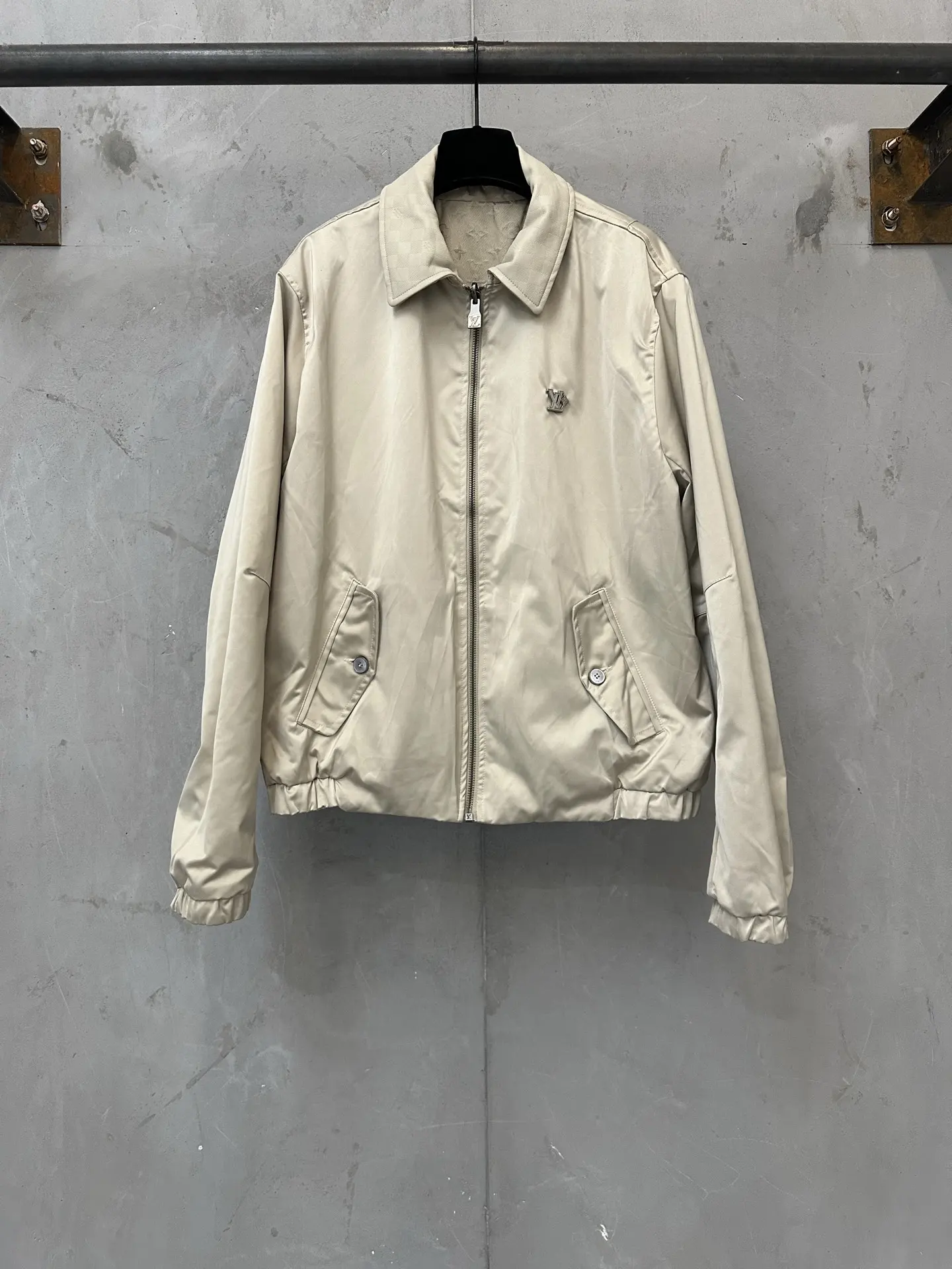 Reversible Monogram Jacquard Harrington Jacket D40018868