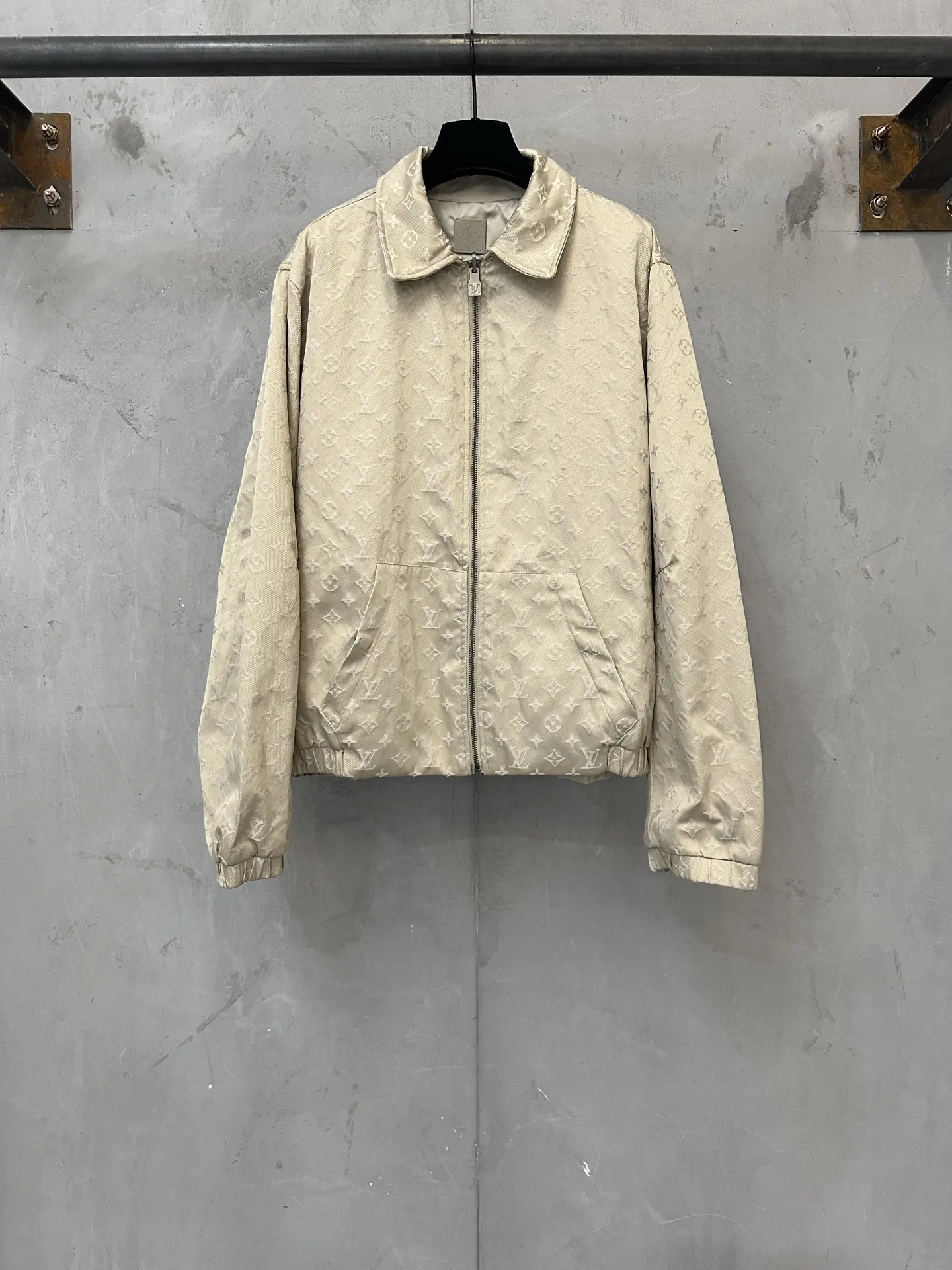 Reversible Monogram Jacquard Harrington Jacket D40018868 — view 2