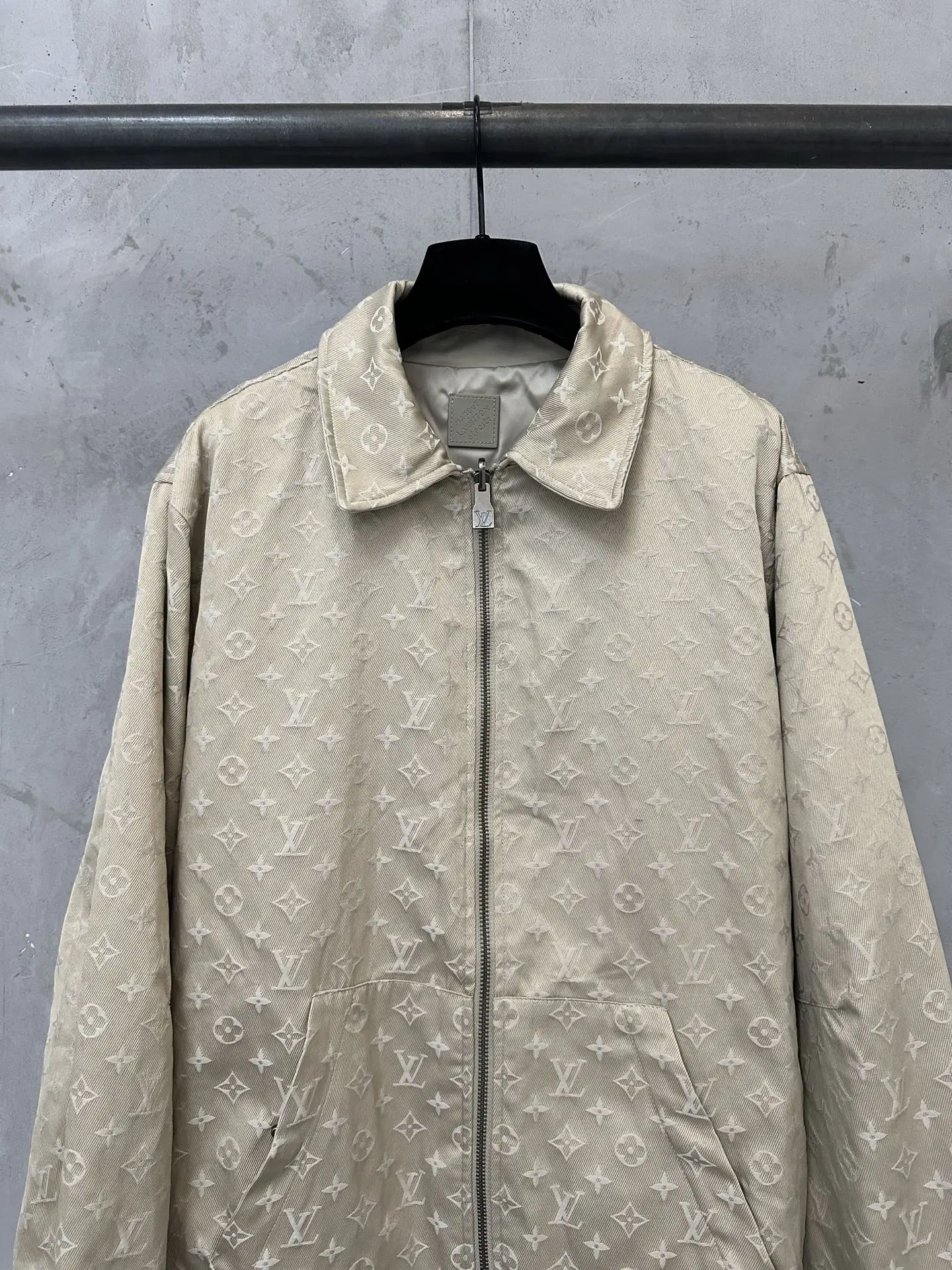 Reversible Monogram Jacquard Harrington Jacket D40018868 — view 5