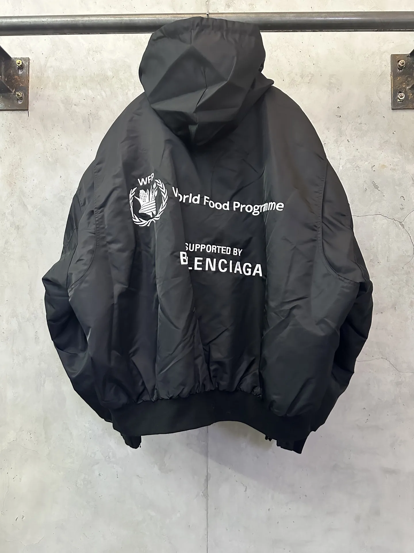 WFP Embroidered Hooded Bomber Jacket D47023723 — view 2