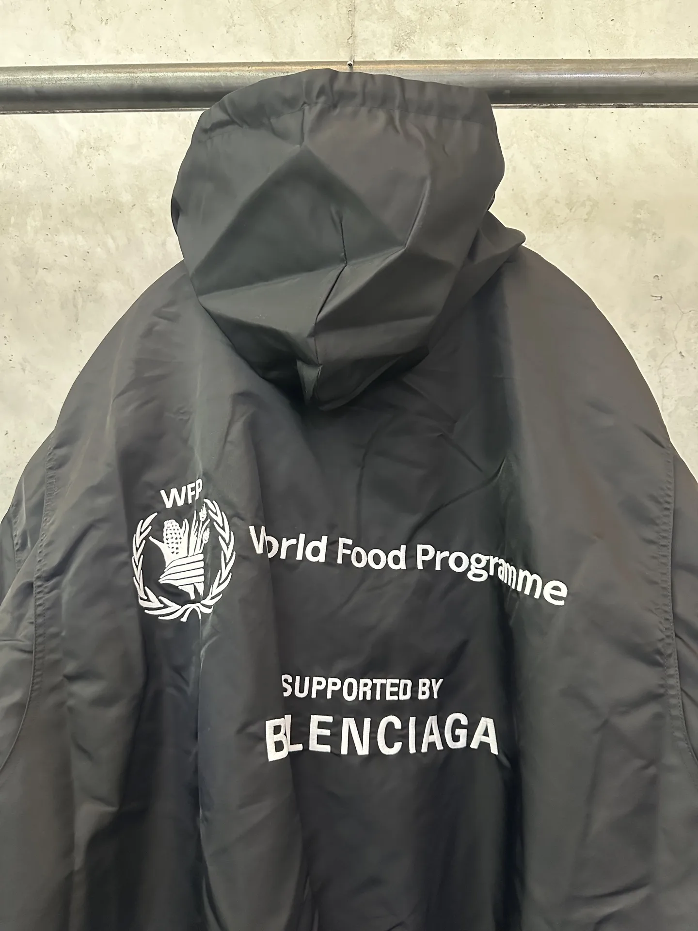 WFP Embroidered Hooded Bomber Jacket D47023723 — view 5