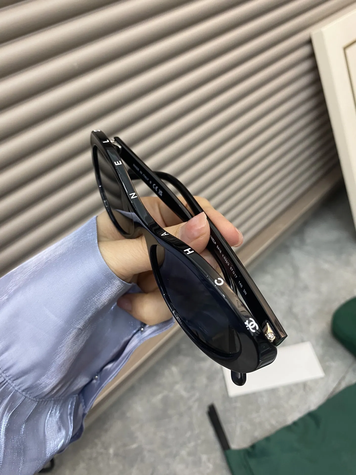 Chanel Cat-Eye Logo Sunglasses D20018525 — view 3