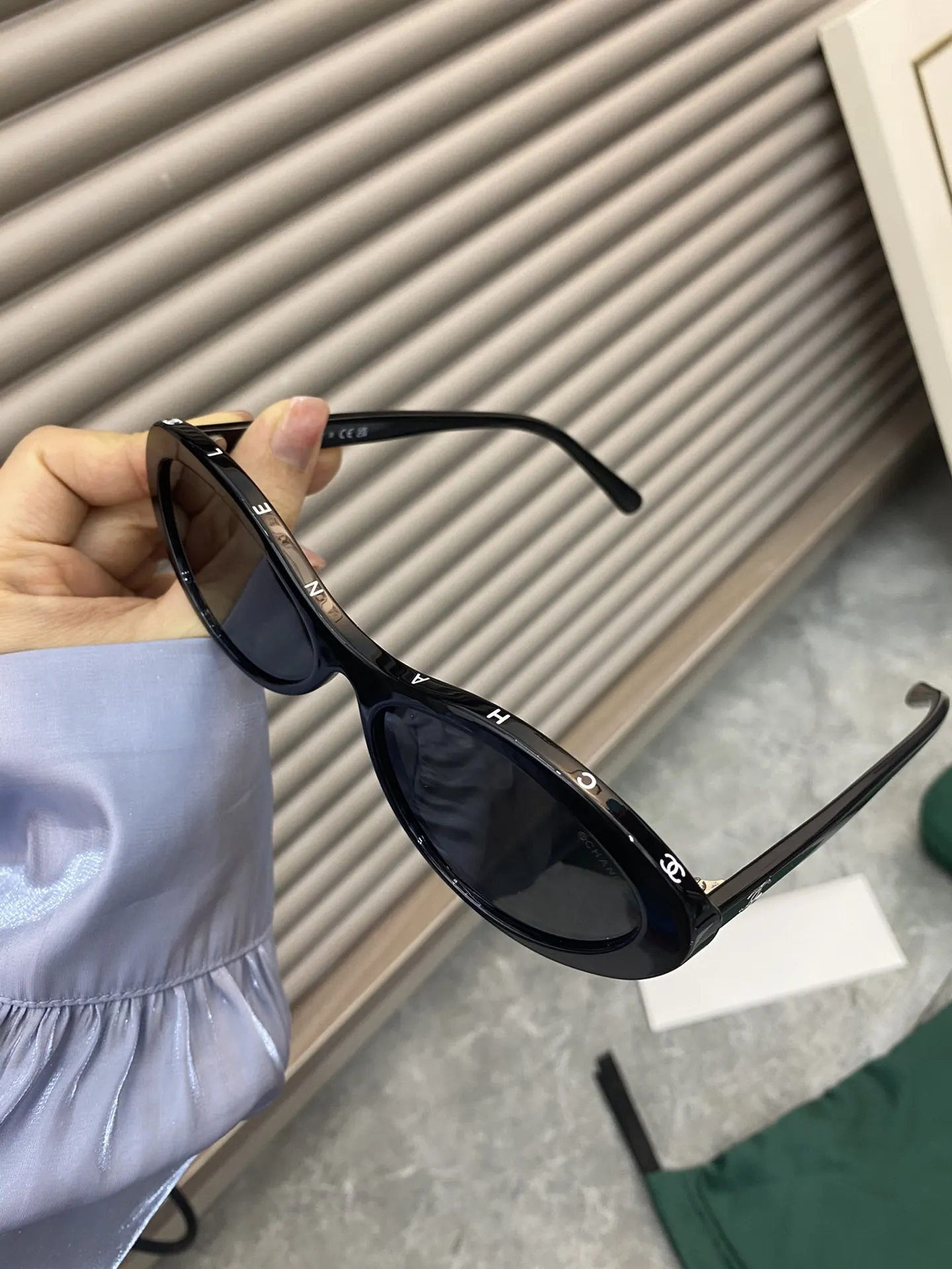 Chanel Cat-Eye Logo Sunglasses D20018525 — view 6