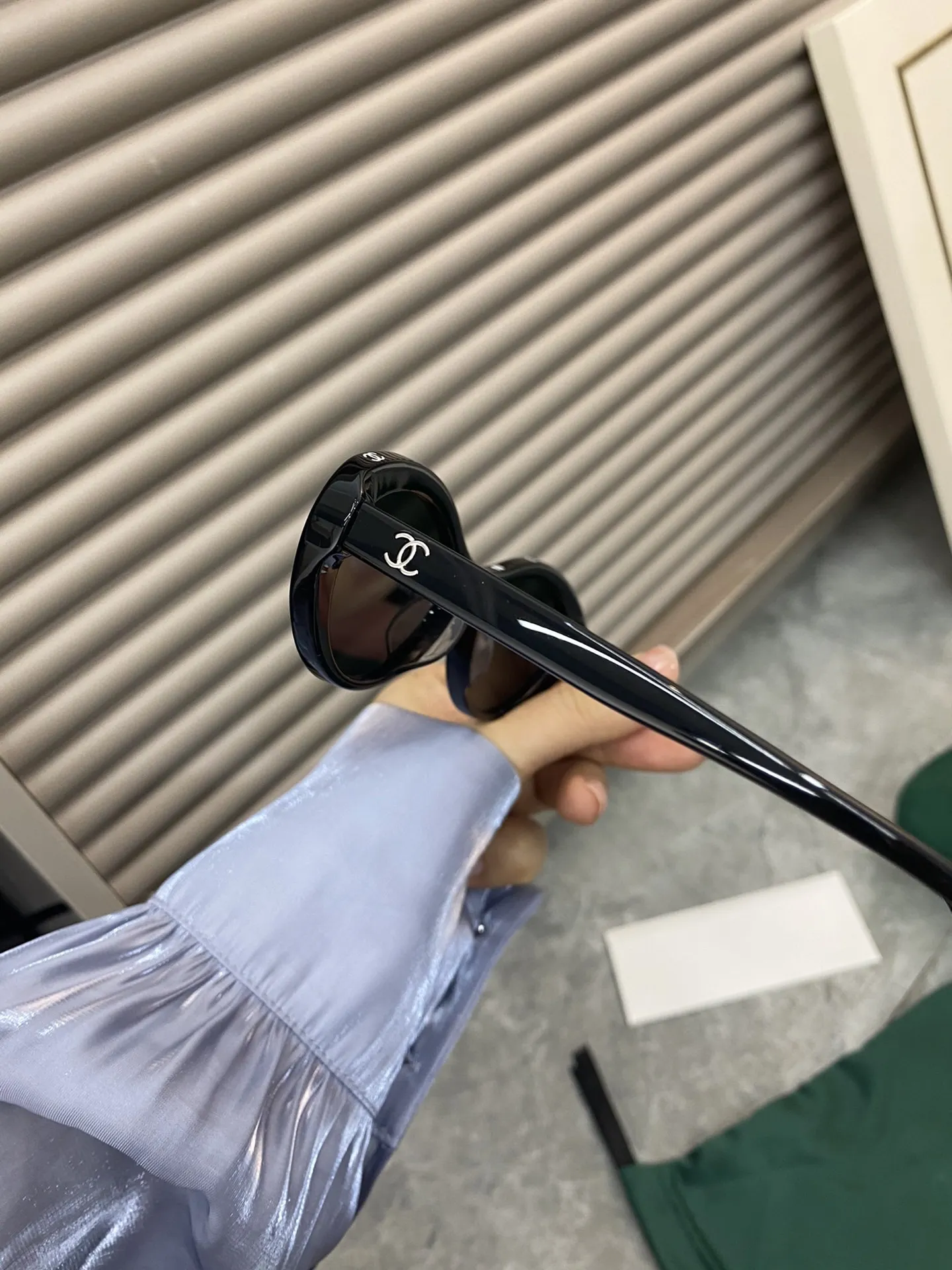Chanel Cat-Eye Logo Sunglasses D20018525 — view 7