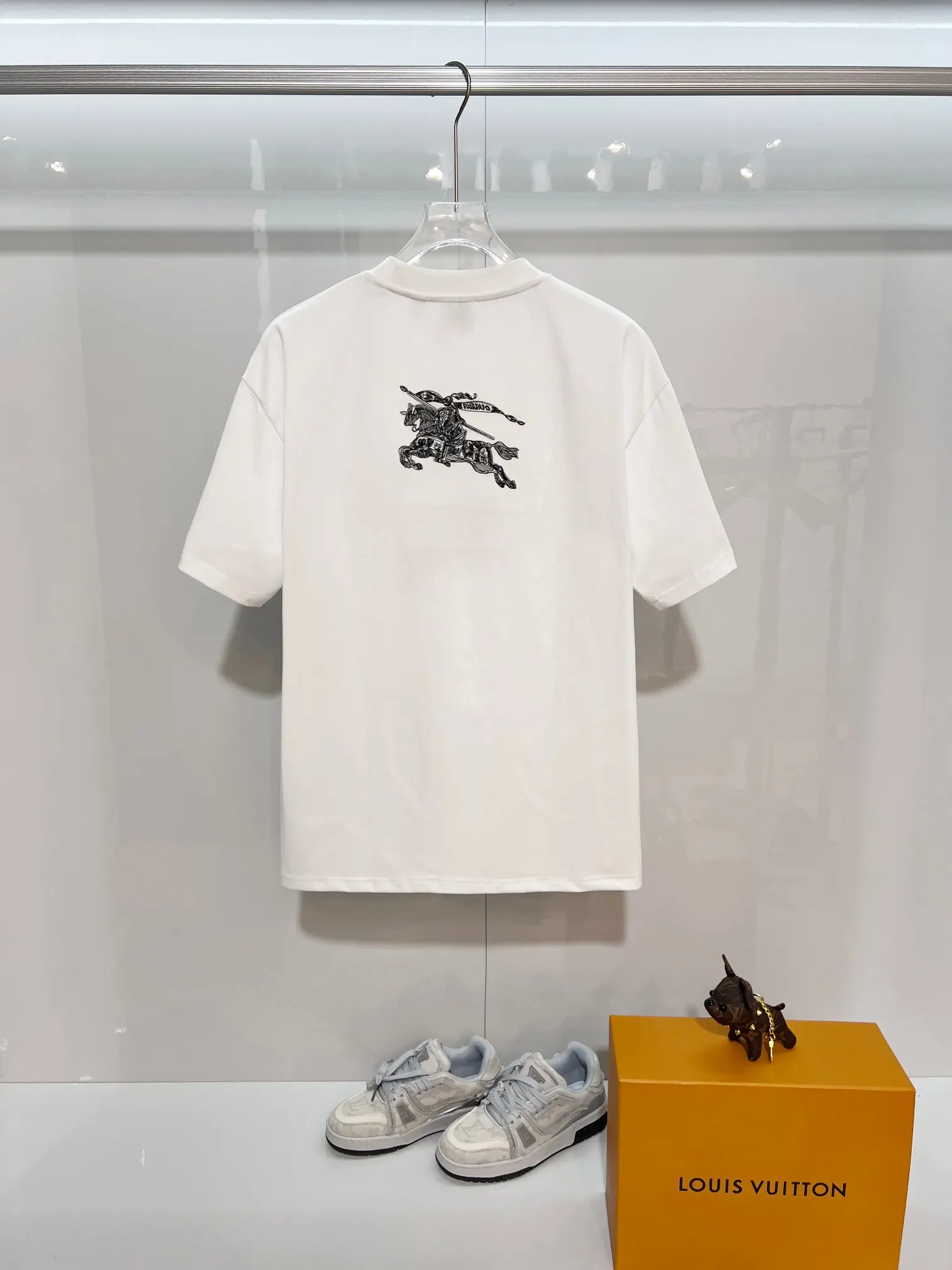 Logo-Embroidered Cotton T-Shirt D13014917 — view 2