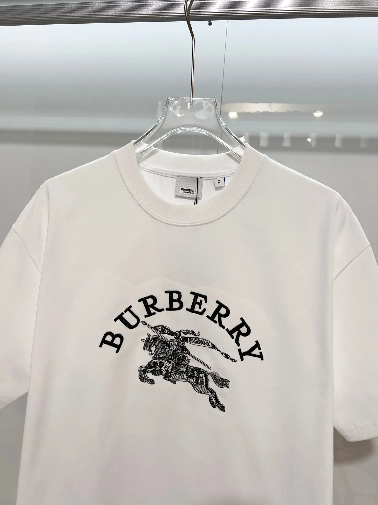 Logo-Embroidered Cotton T-Shirt D13014917 — view 3