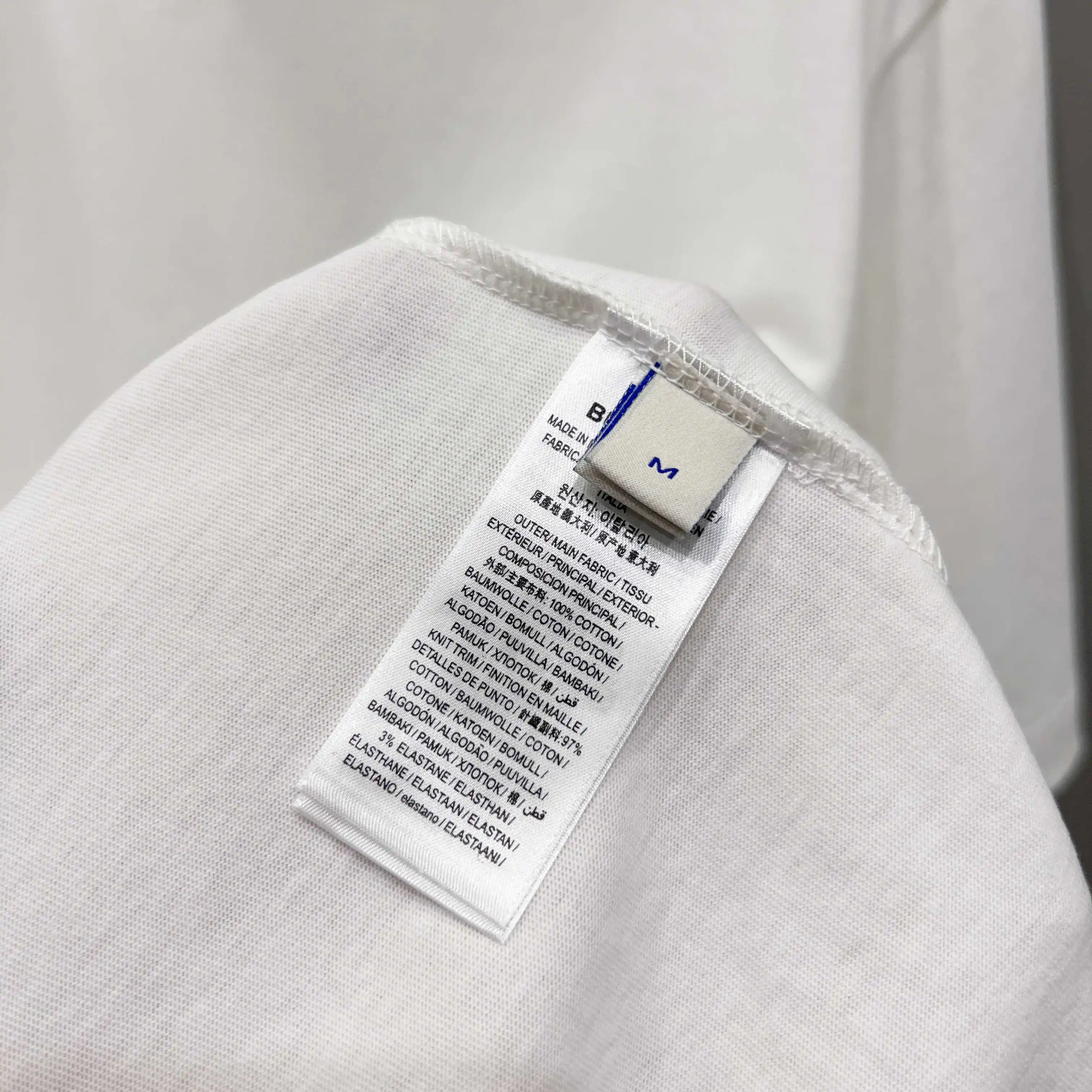 Logo-Embroidered Cotton T-Shirt D13014917 — view 10