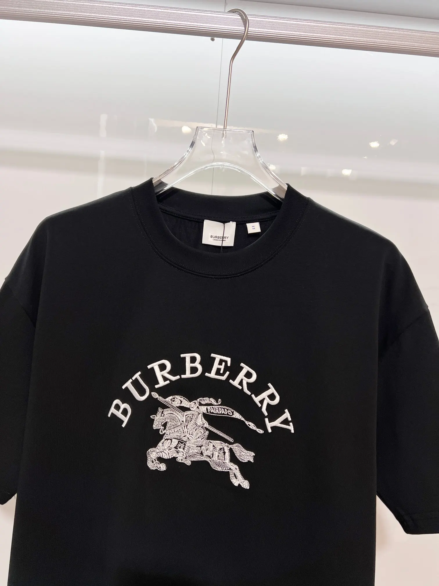 Embroidered EKD Logo Cotton T-Shirt D13014916 — view 3