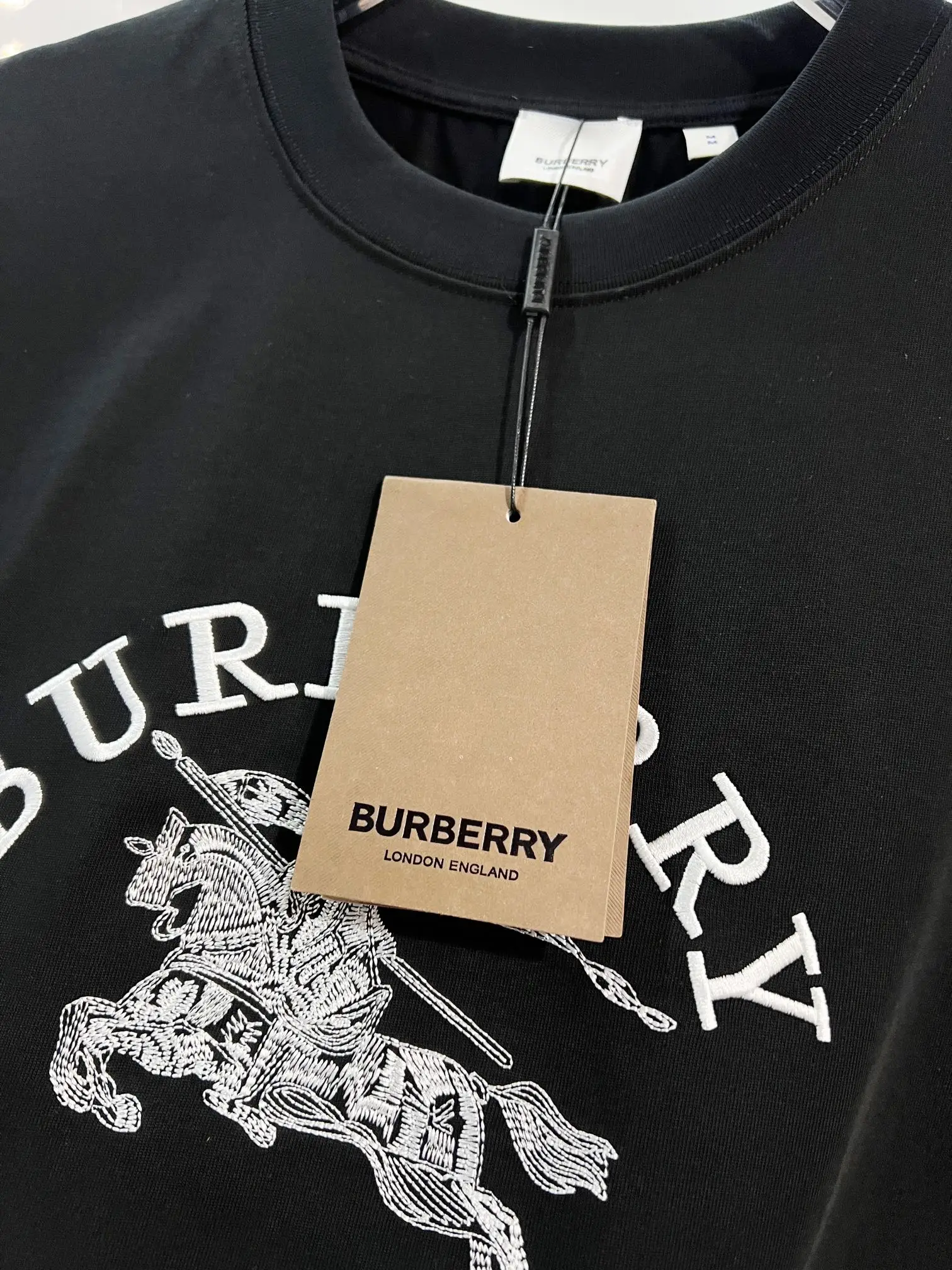 Embroidered EKD Logo Cotton T-Shirt D13014916 — view 4