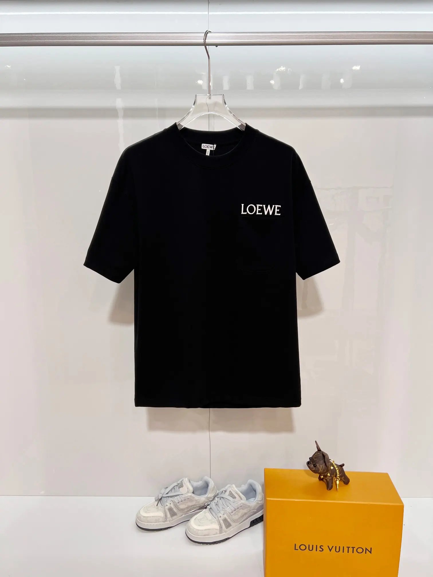 Logo-Embroidered Pocket T-Shirt D13014914
