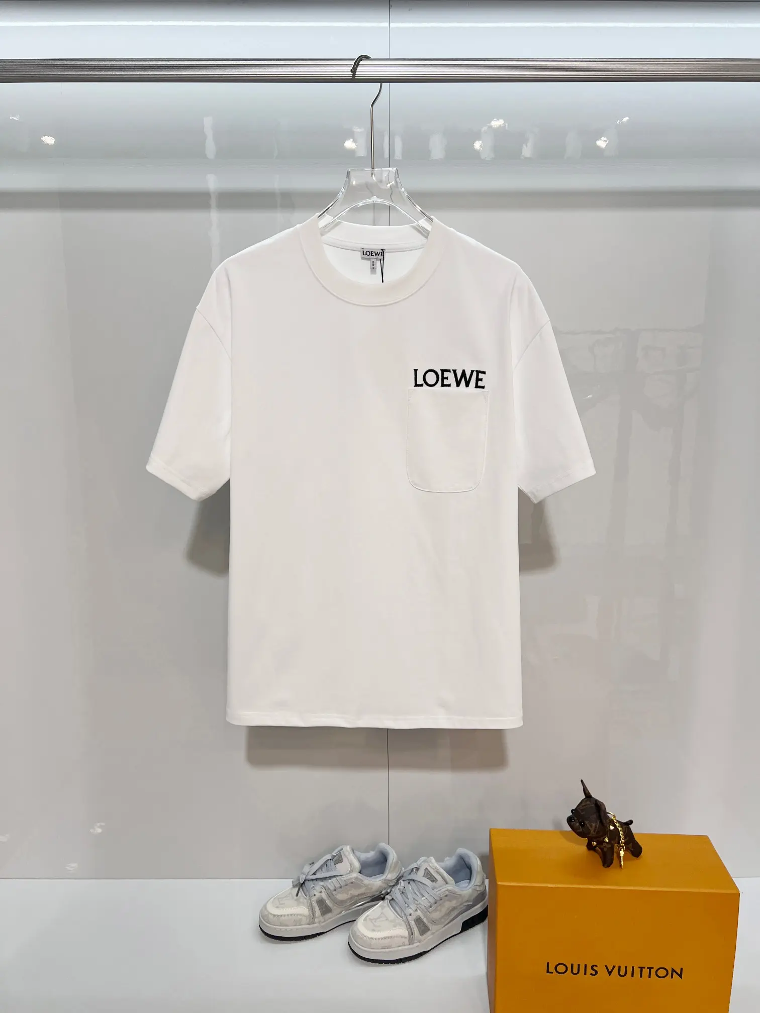 Logo-Embroidered Pocket T-Shirt D13014915