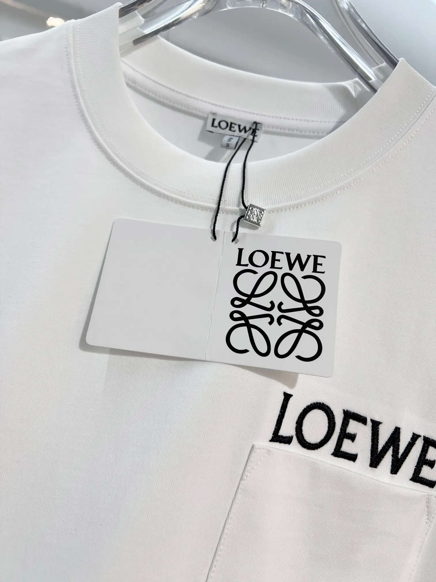 Logo-Embroidered Pocket T-Shirt D13014915 — view 4