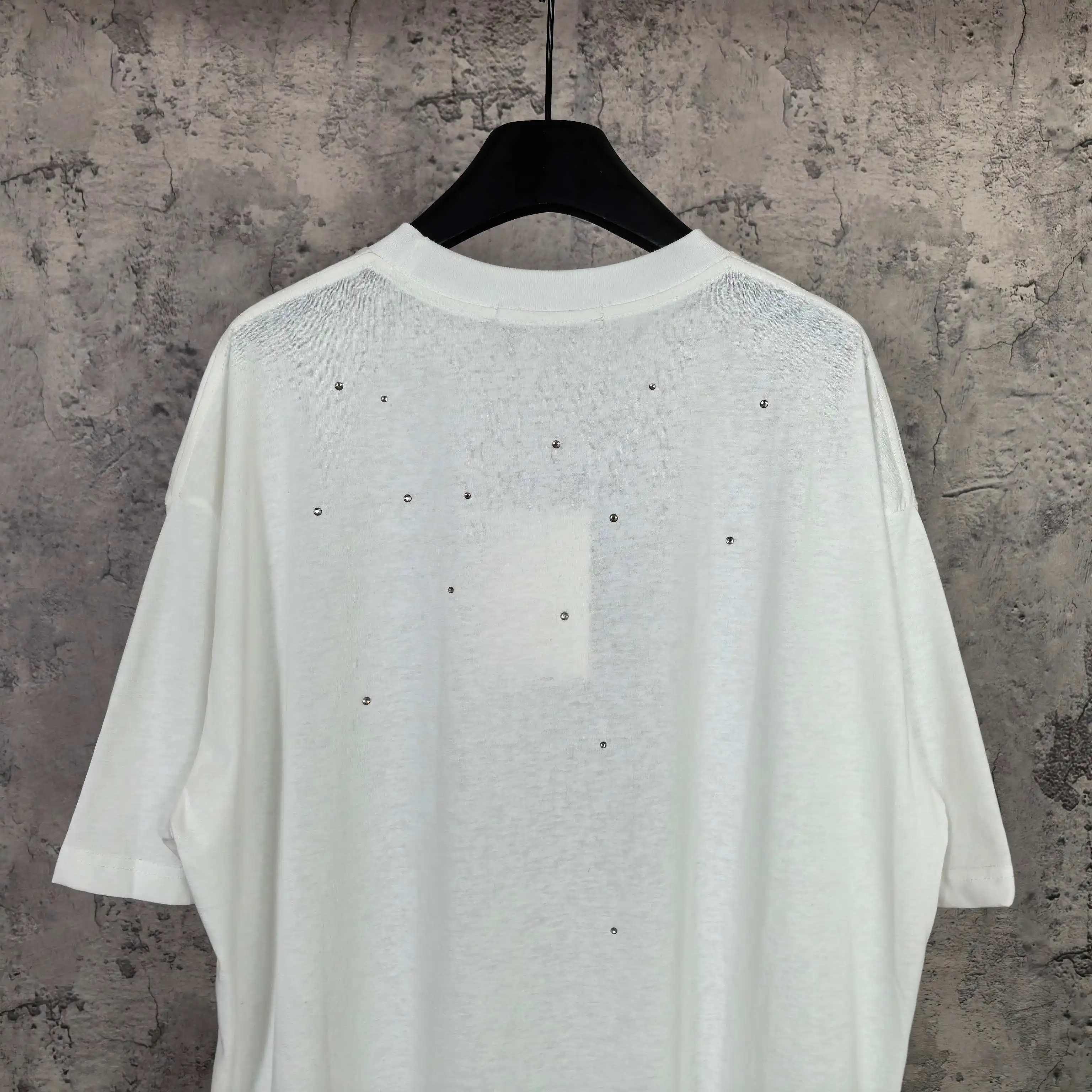Acne Studios 1996 Rhinestone Logo T-Shirt D14023235 — view 6