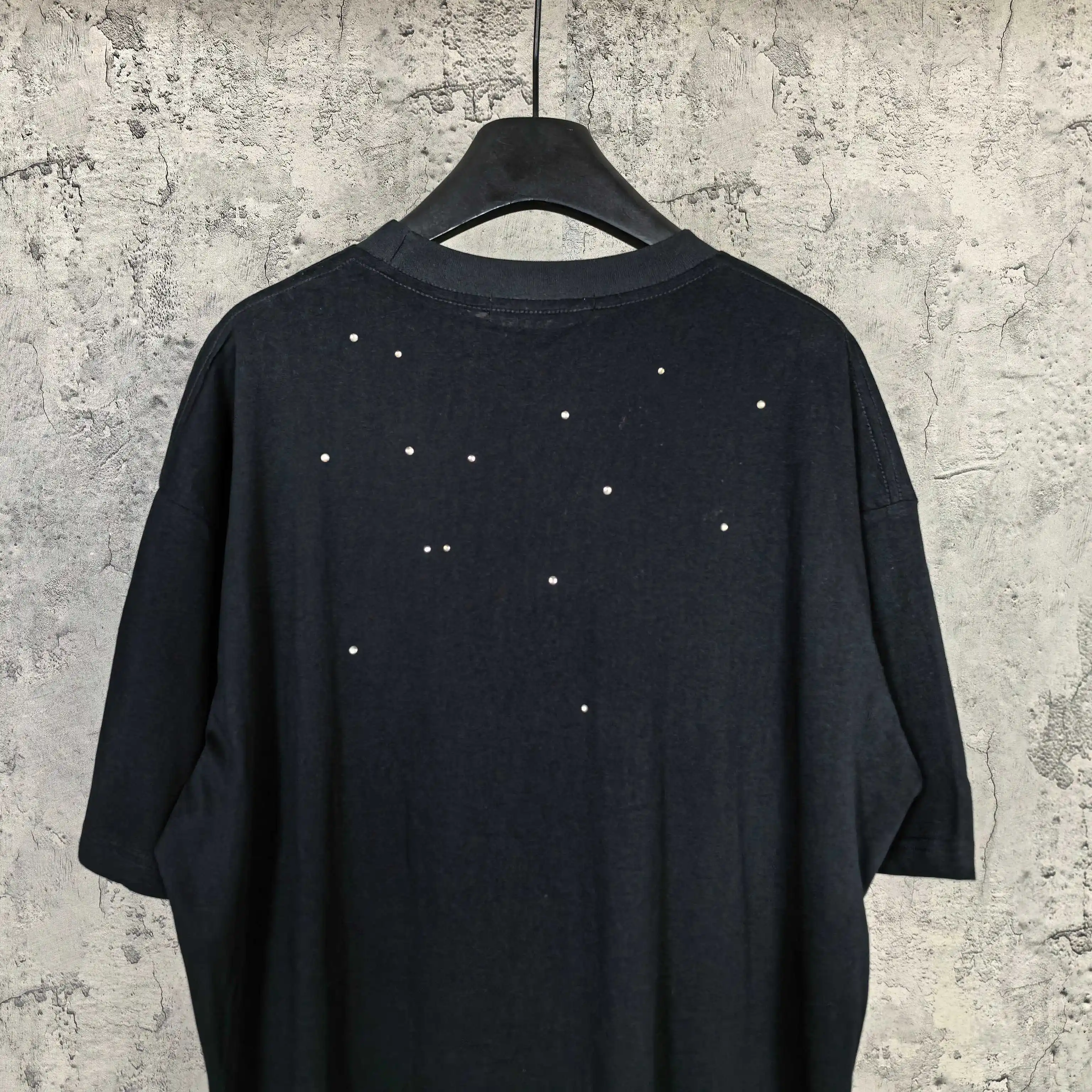 Acne Studios 1996 Rhinestone Logo T-Shirt D14023234 — view 6