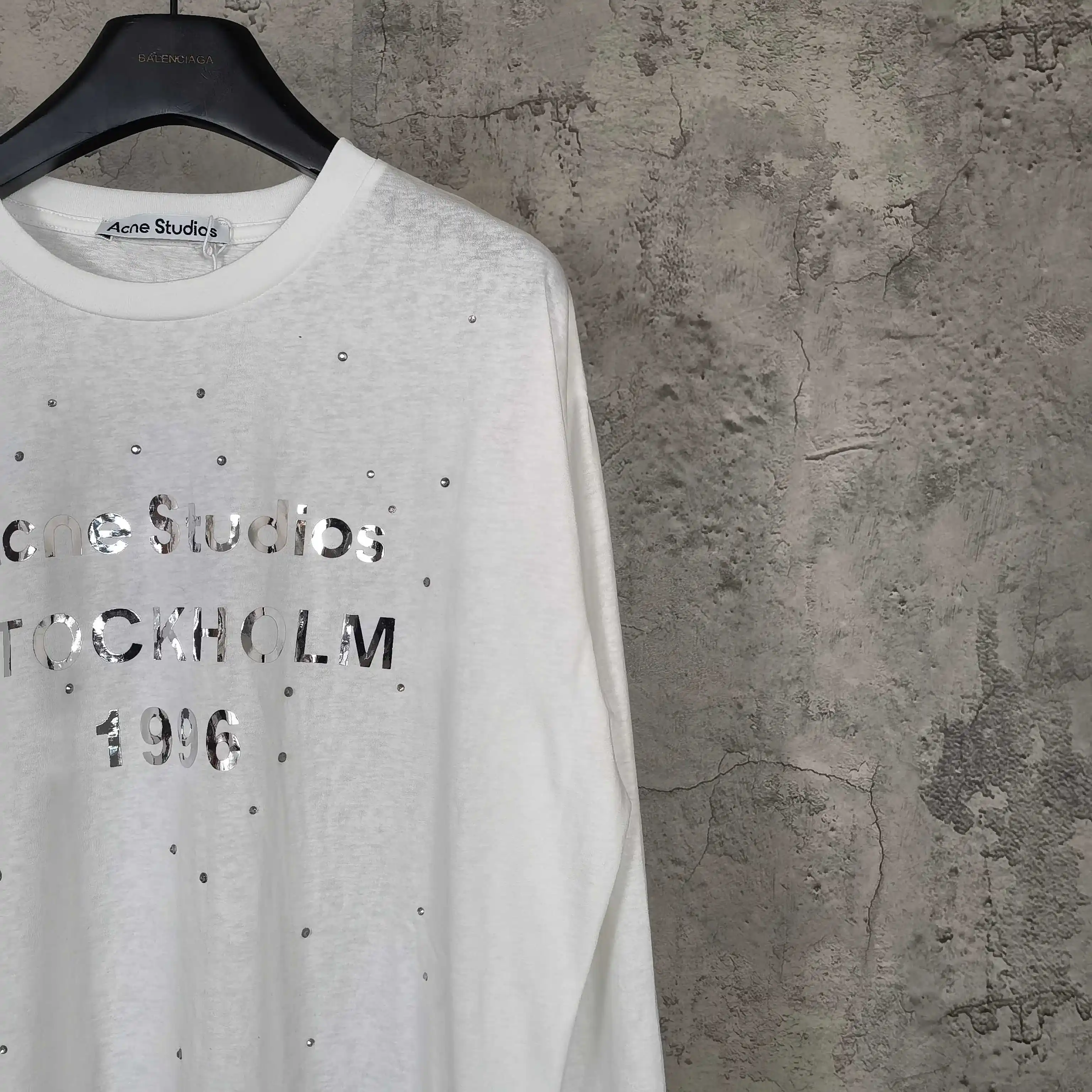 1996 Rhinestone Logo Long-Sleeve T-Shirt D14523237 — view 9