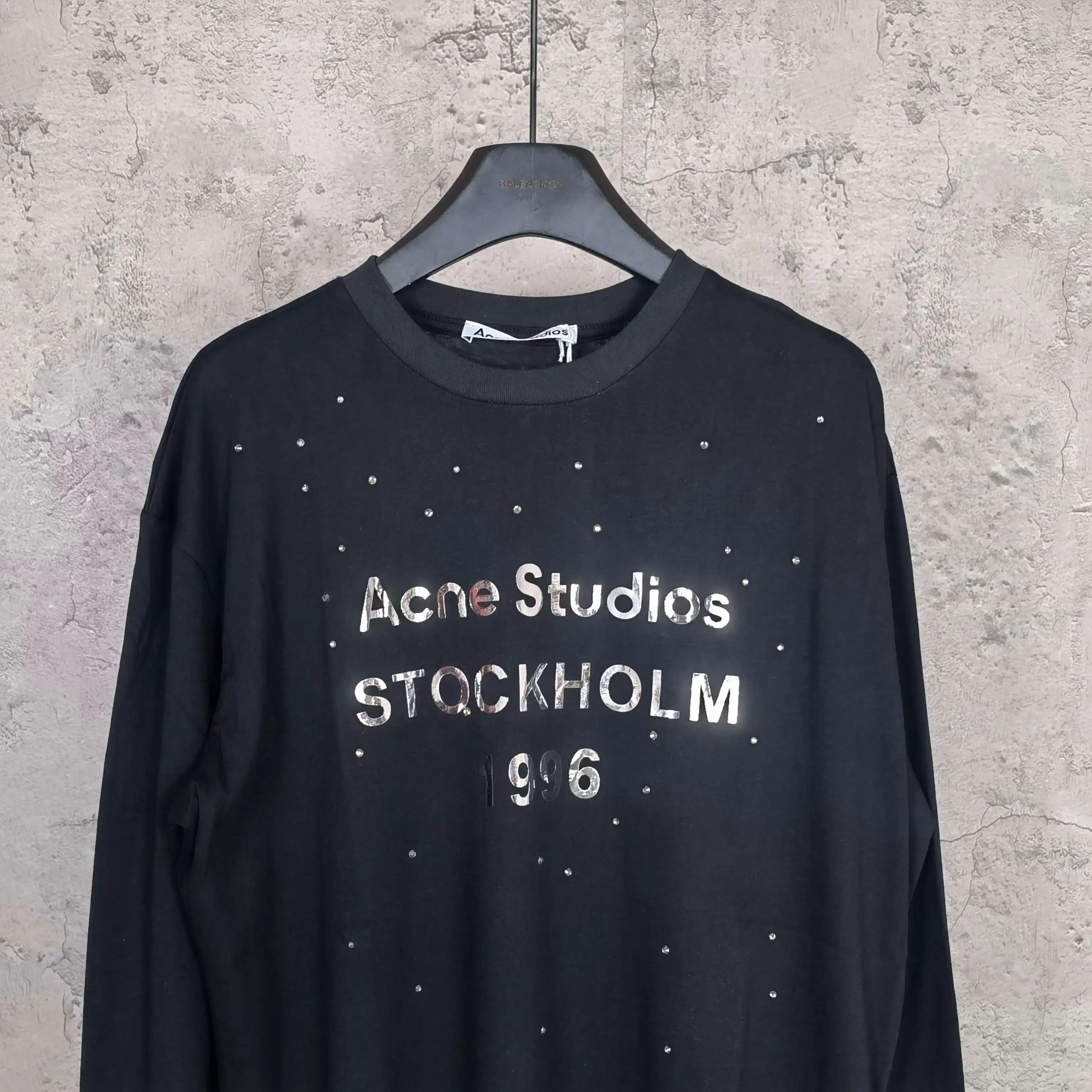 1996 Rhinestone Logo Long-Sleeve T-Shirt D14523236 — view 3