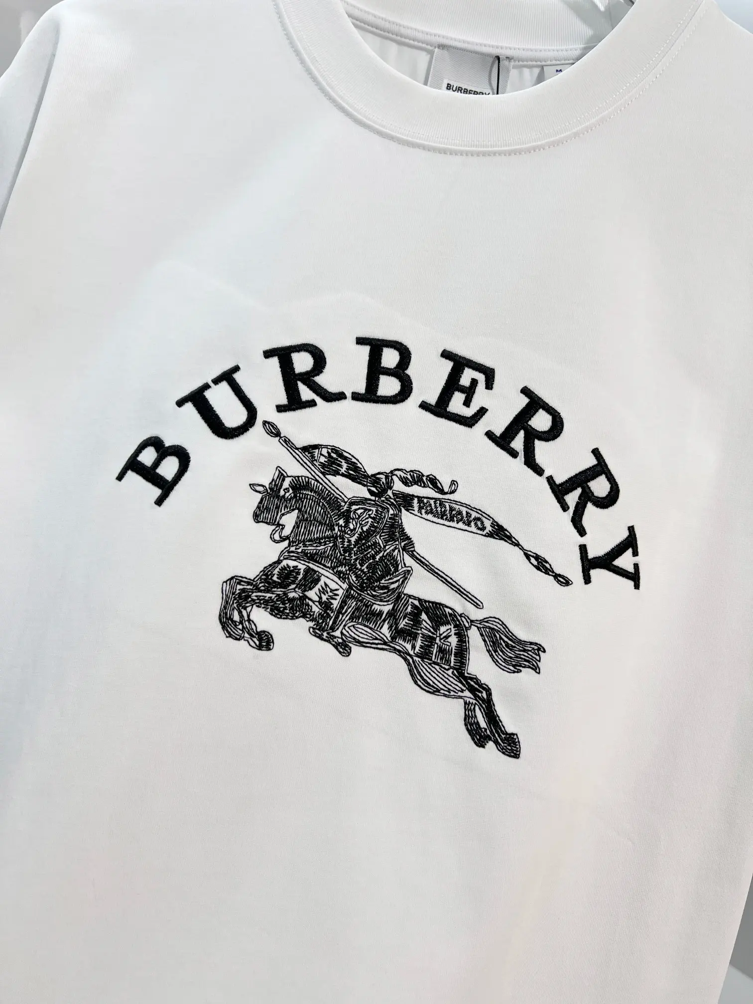 Embroidered EKD Logo Cotton T-Shirt D18014533 — view 6