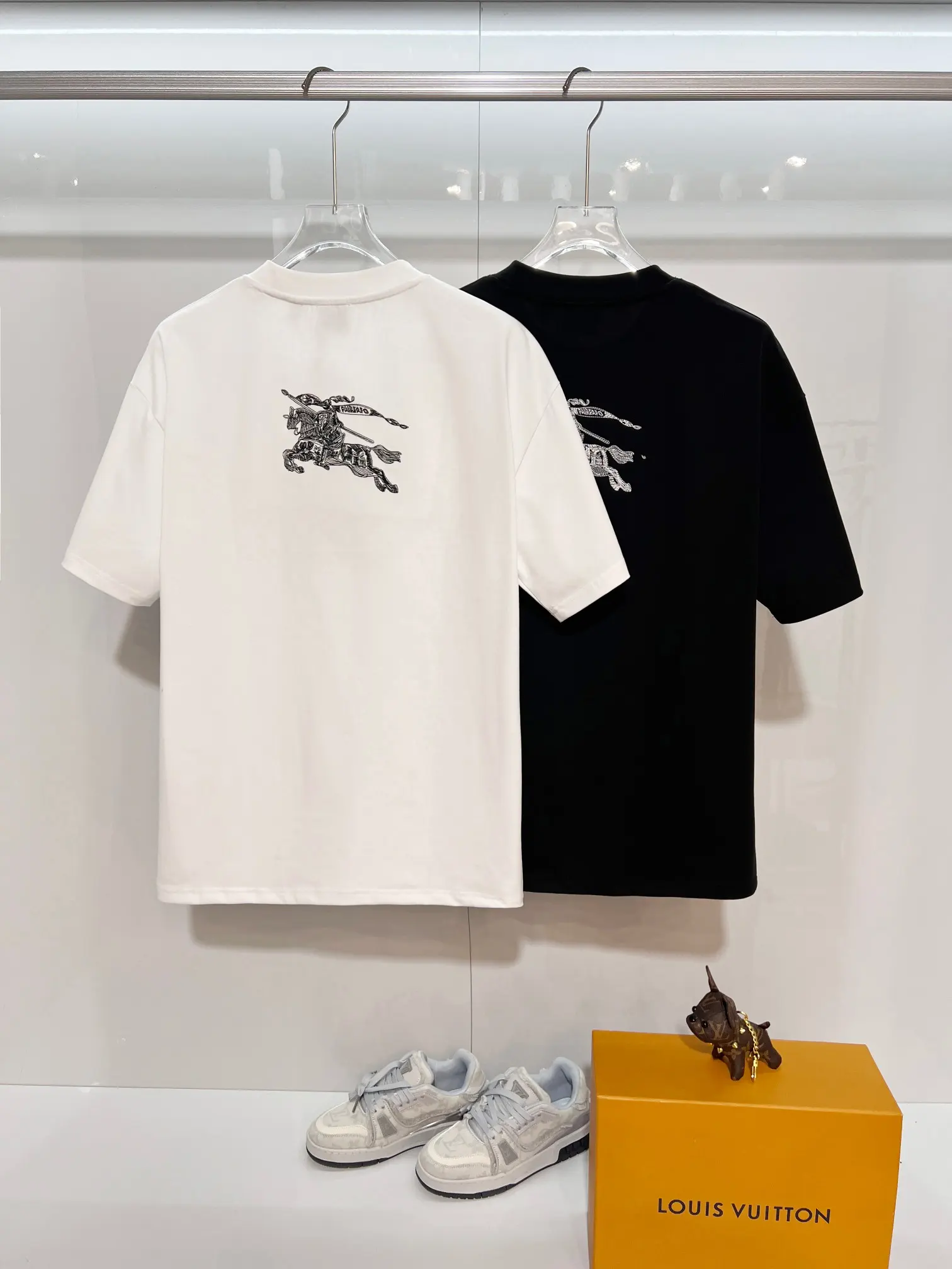 EKD Logo Embroidered Cotton T-Shirt D18014532 — view 13