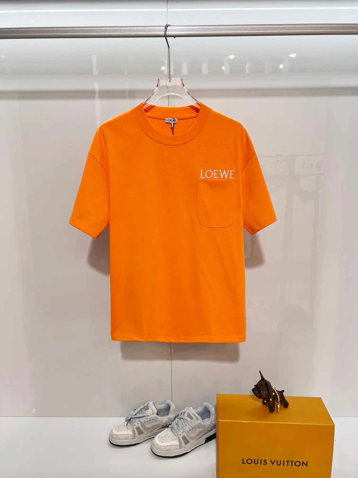 Logo-Embroidered Cotton Pocket T-Shirt D18014529