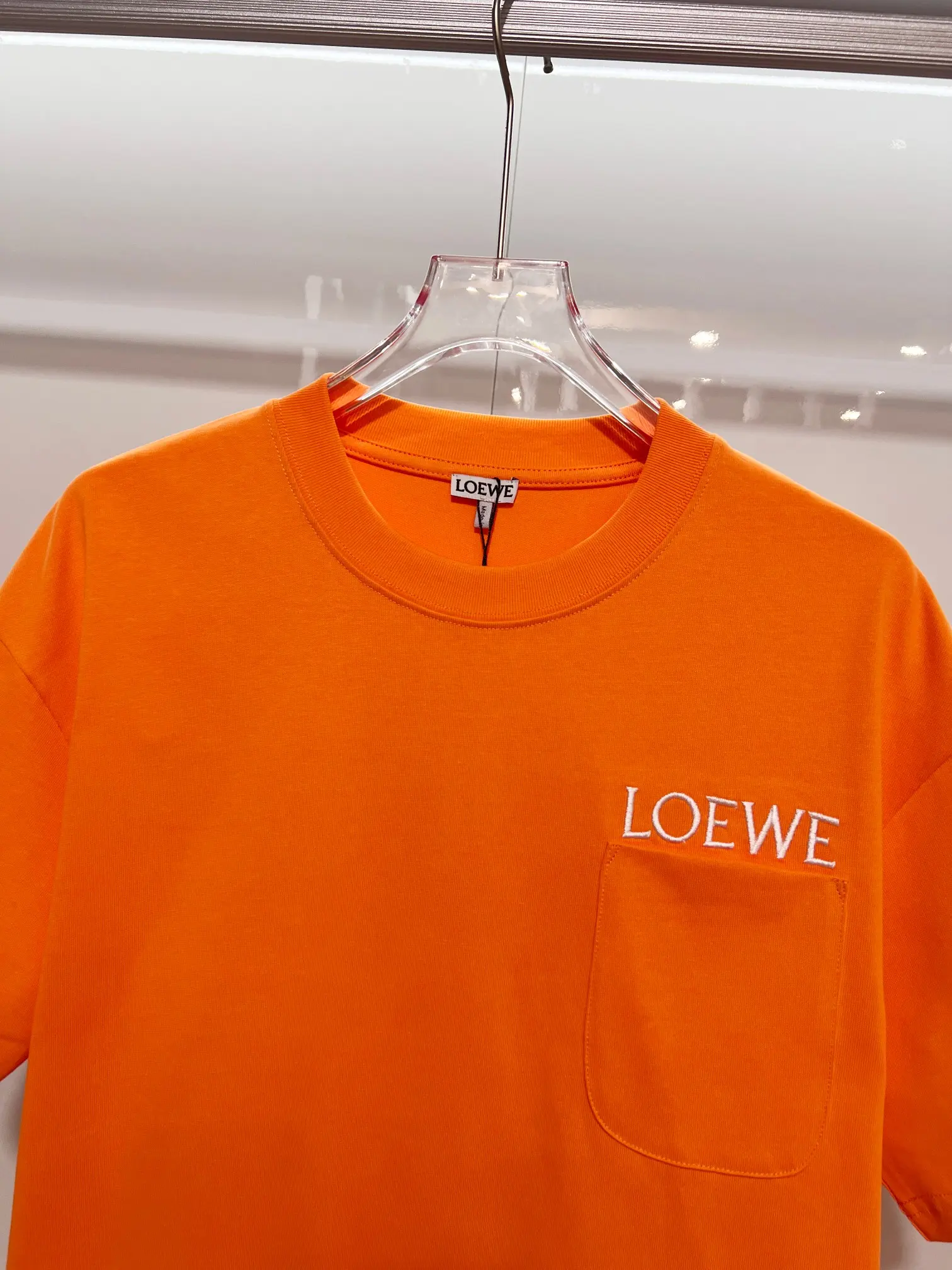 Logo-Embroidered Cotton Pocket T-Shirt D18014529 — view 3