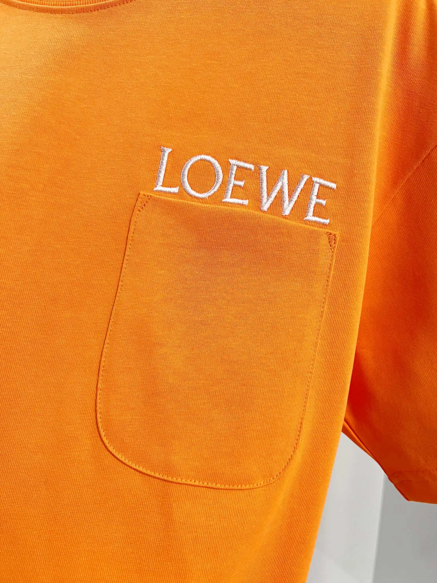 Logo-Embroidered Cotton Pocket T-Shirt D18014529 — view 5