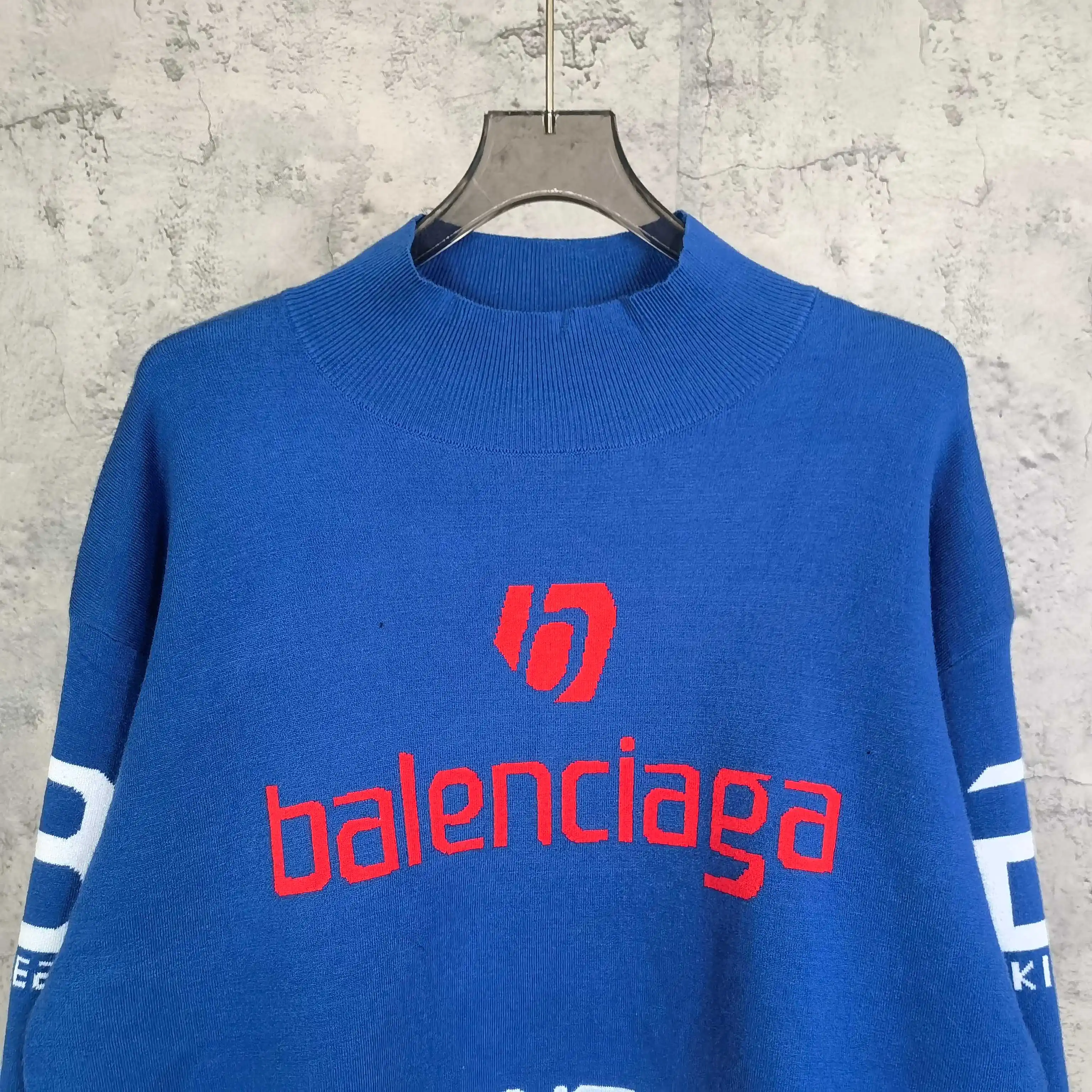Skiwear Sponsor Logo Mock-Neck Sweater D20023165 — view 3