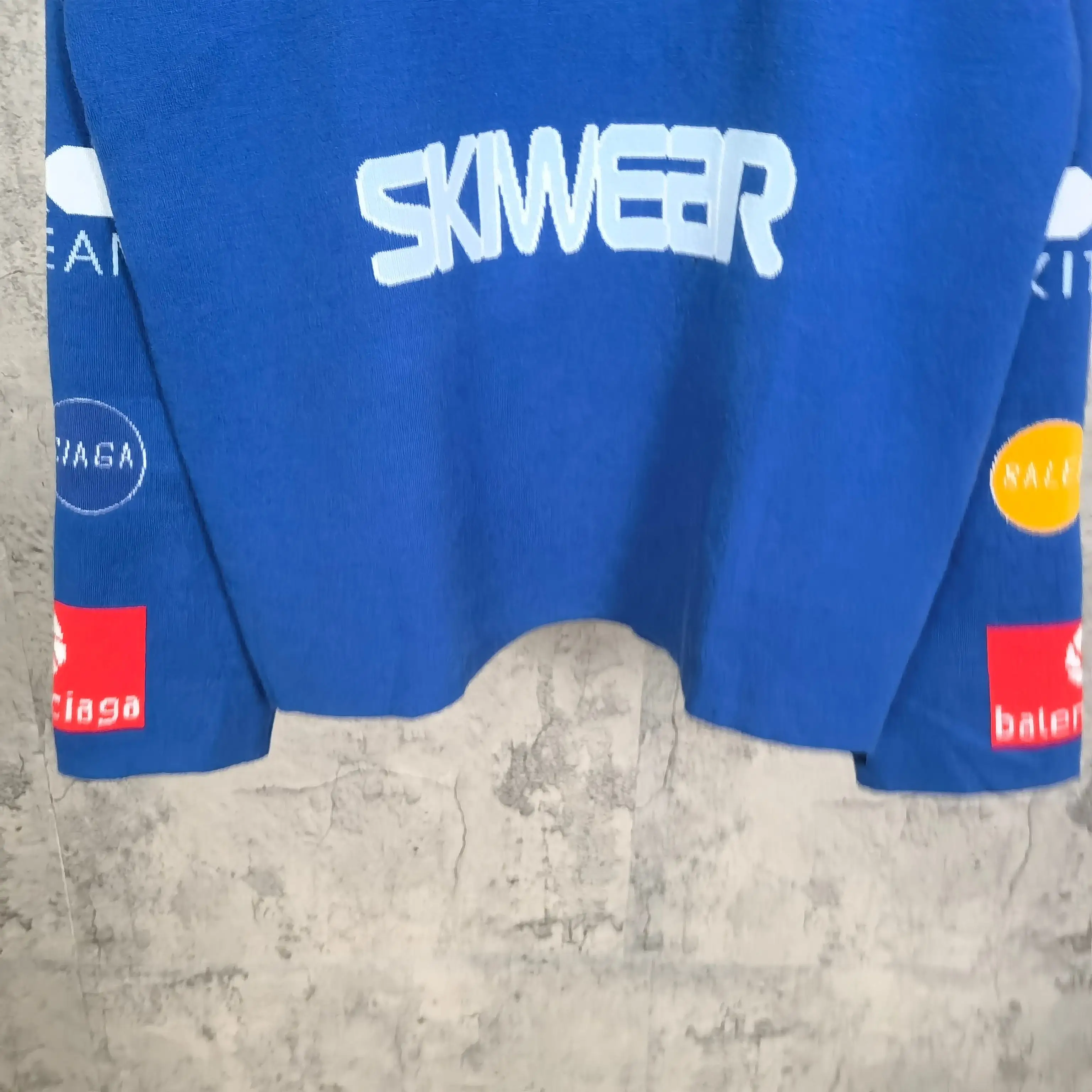 Skiwear Sponsor Logo Mock-Neck Sweater D20023165 — view 14