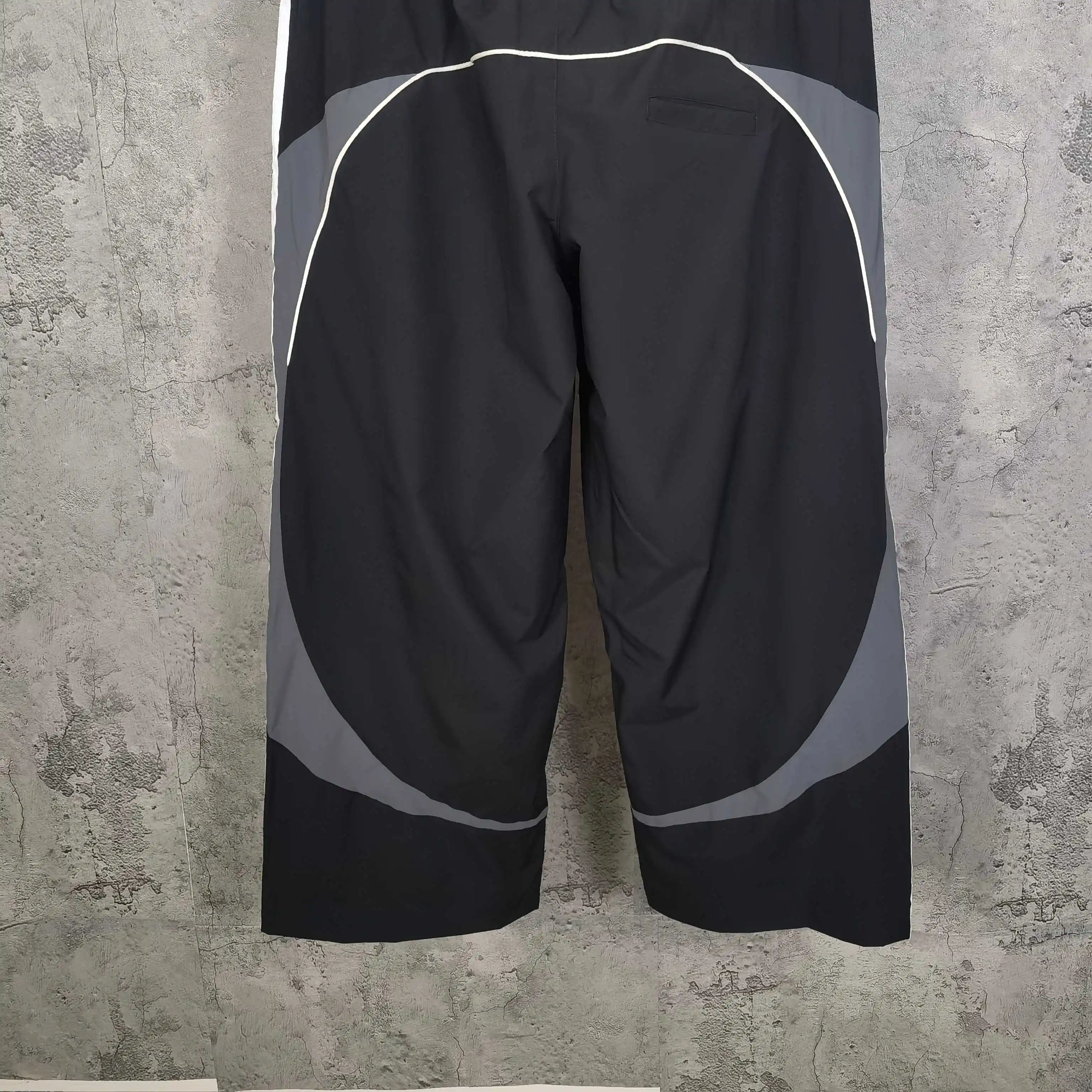 Cut-Up Double-Waistband Tracksuit Pants D22523189 — view 9