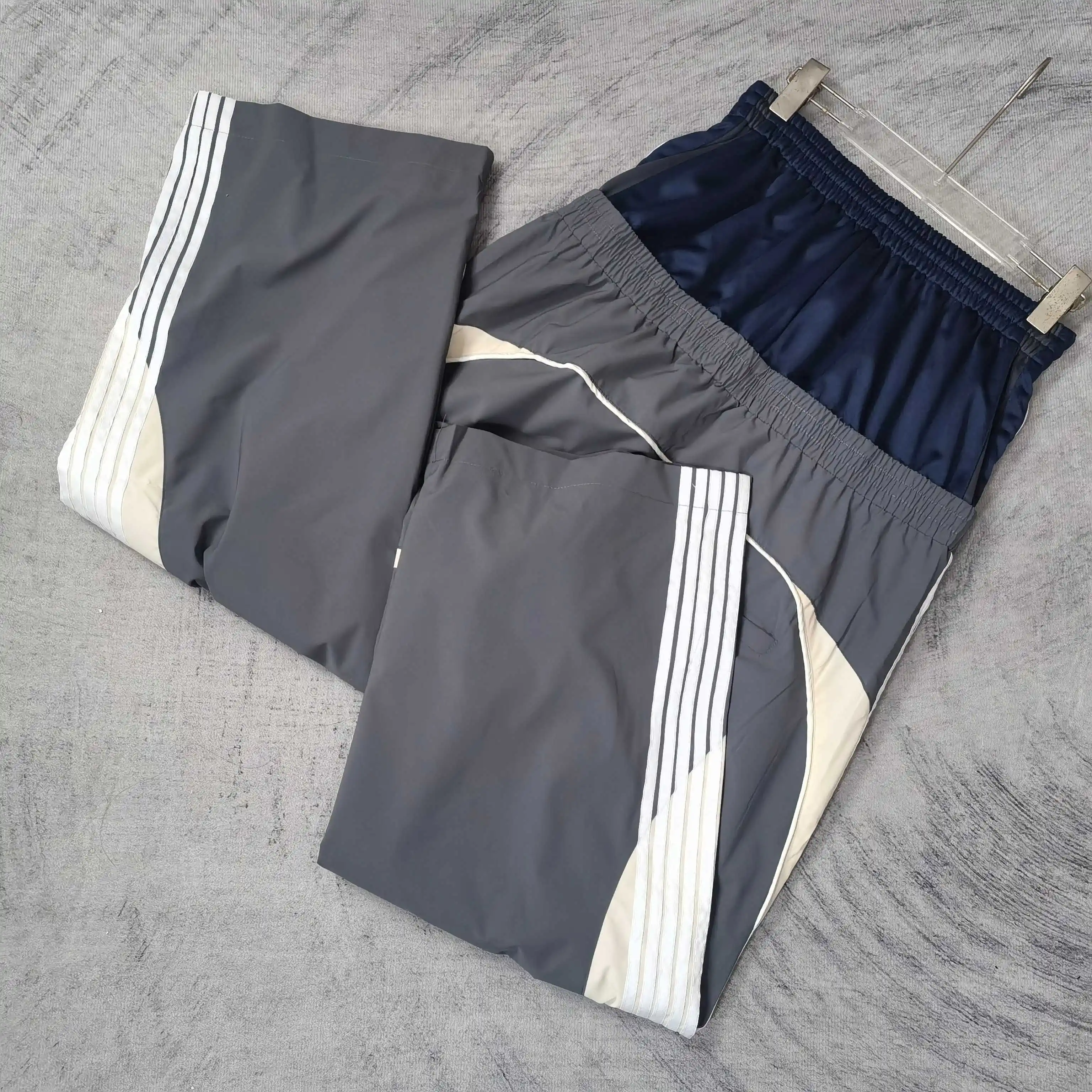 Cut-Up Double-Waistband Tracksuit Pants D22523190 — view 5