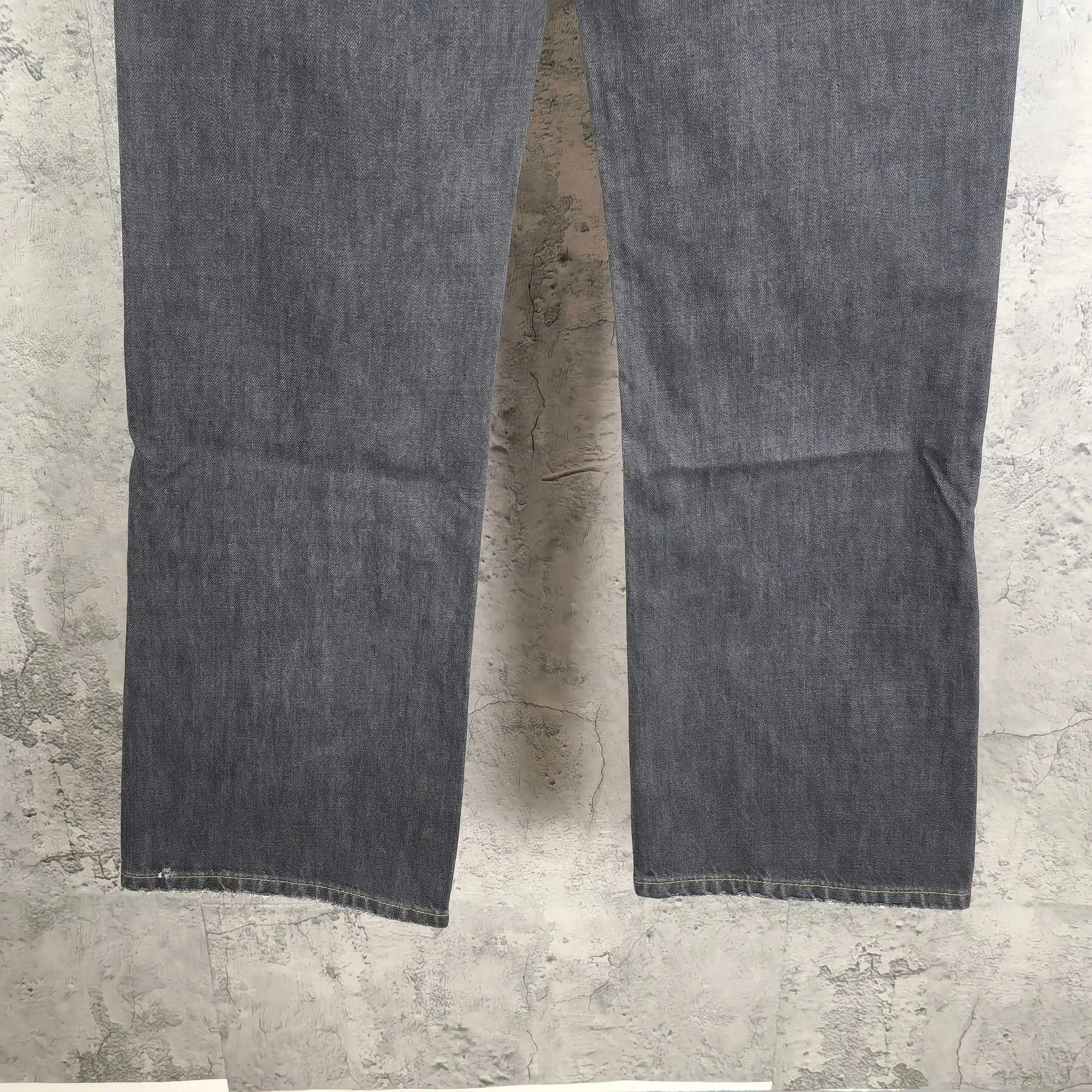 Graffiti Print Washed Straight-Leg Jeans D24523246 — view 11