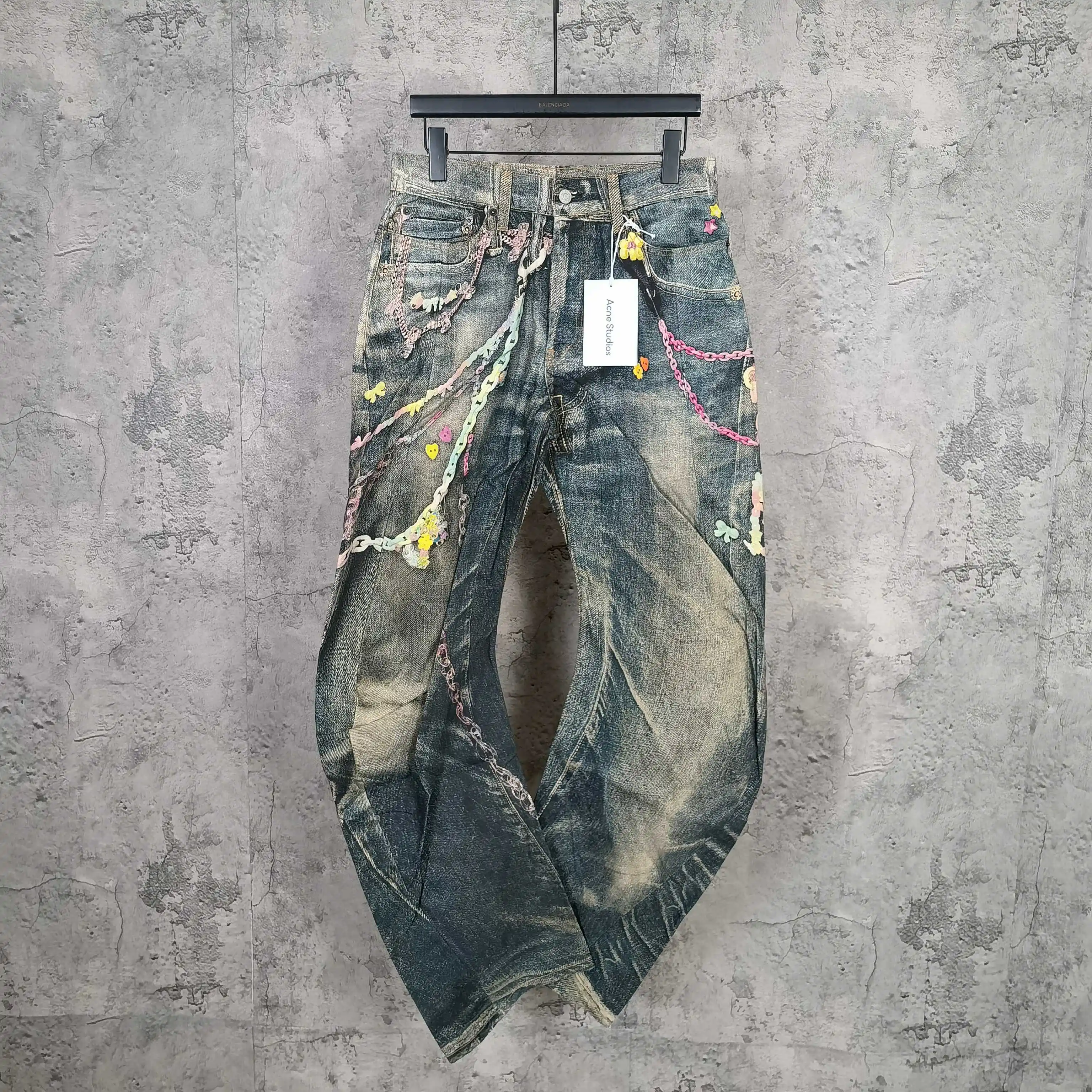 2006 Series Trompe L'oeil Printed Jeans D25523200