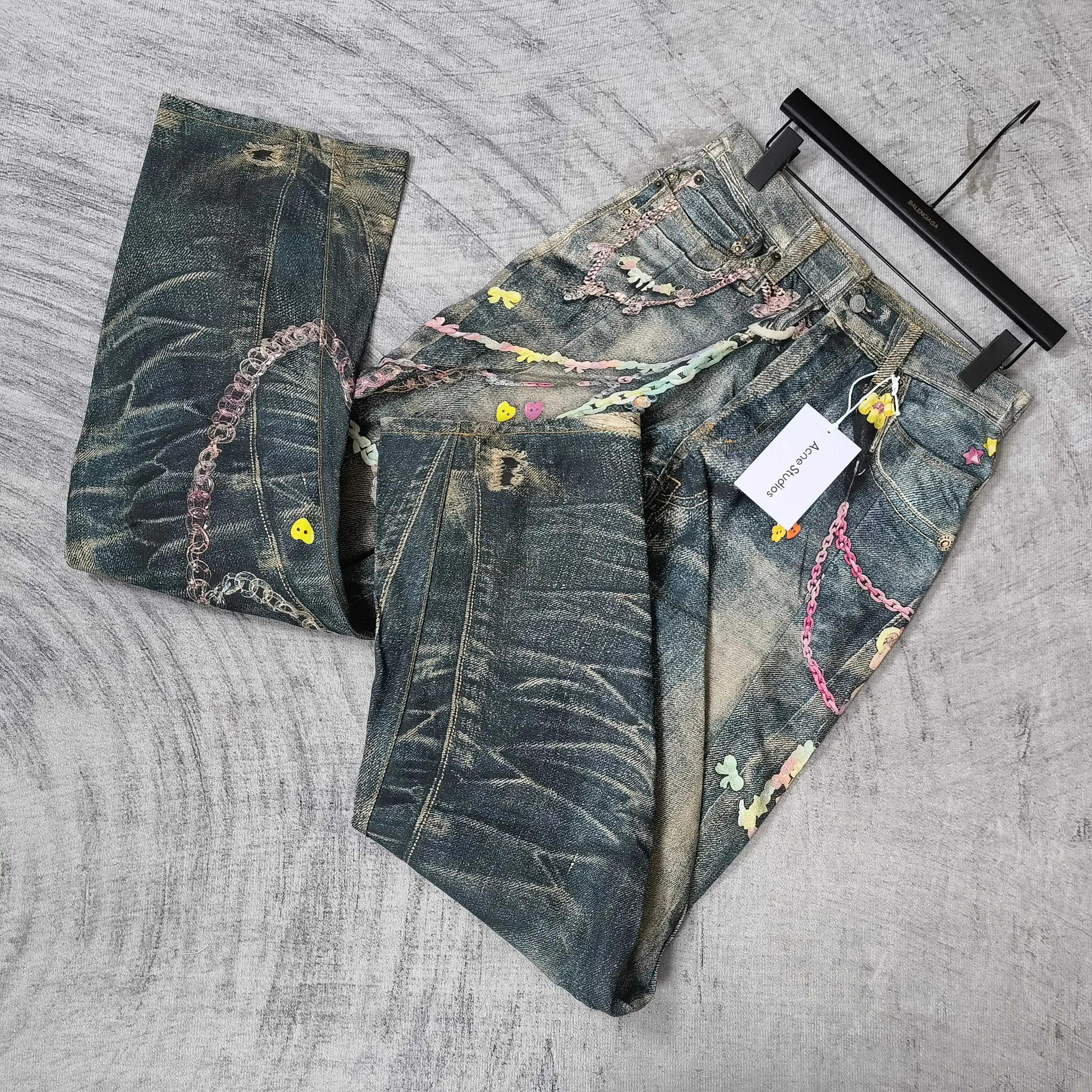 2006 Series Trompe L'oeil Printed Jeans D25523200 — view 4