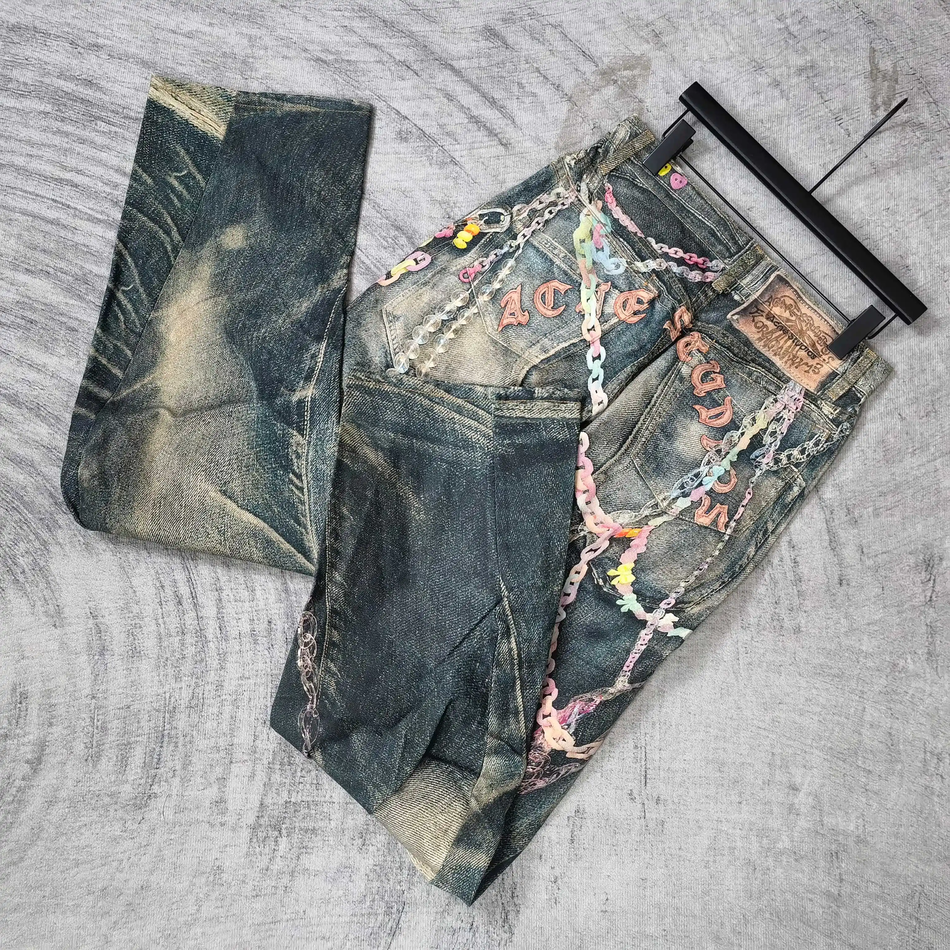 2006 Series Trompe L'oeil Printed Jeans D25523200 — view 5