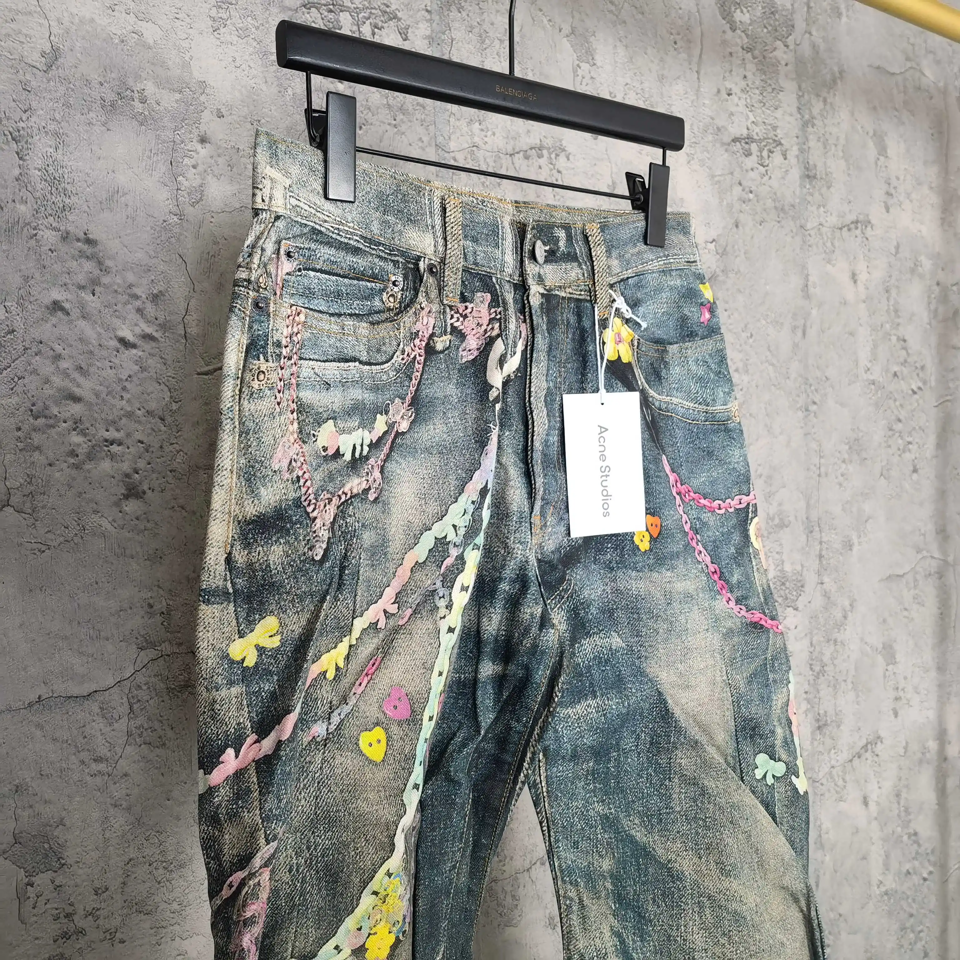 2006 Series Trompe L'oeil Printed Jeans D25523200 — view 7
