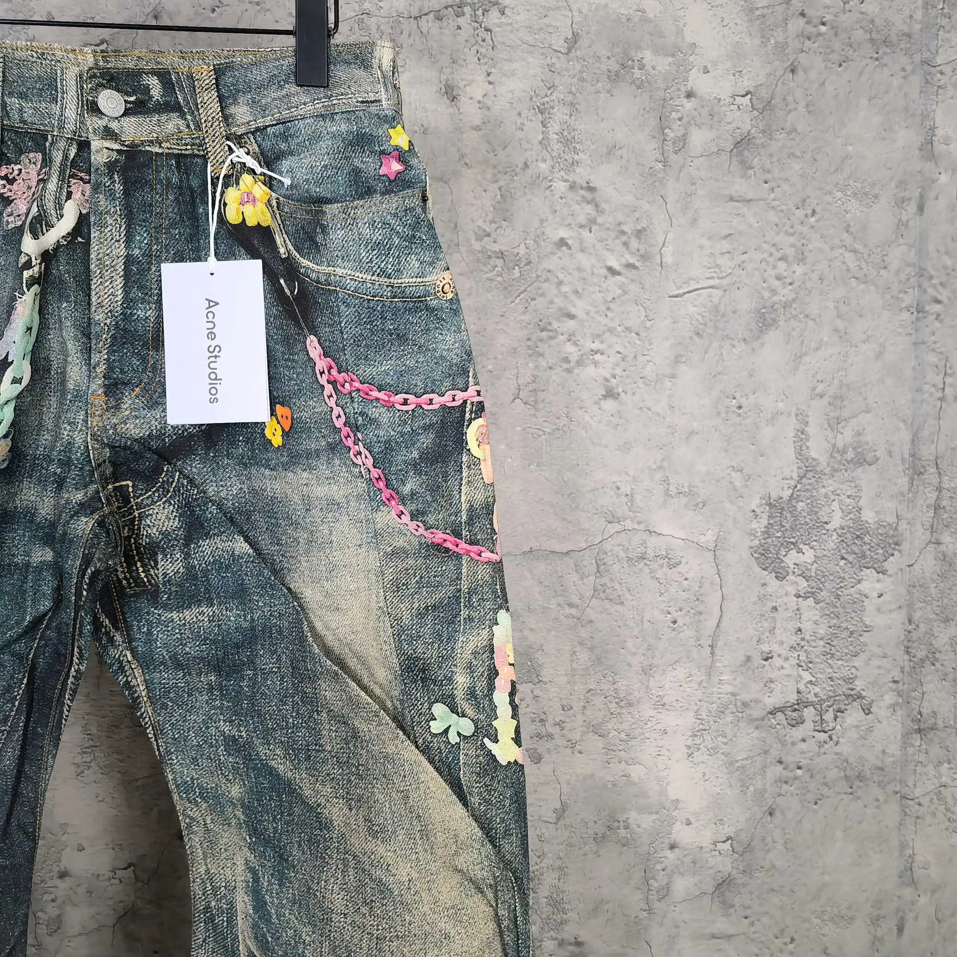 2006 Series Trompe L'oeil Printed Jeans D25523200 — view 8