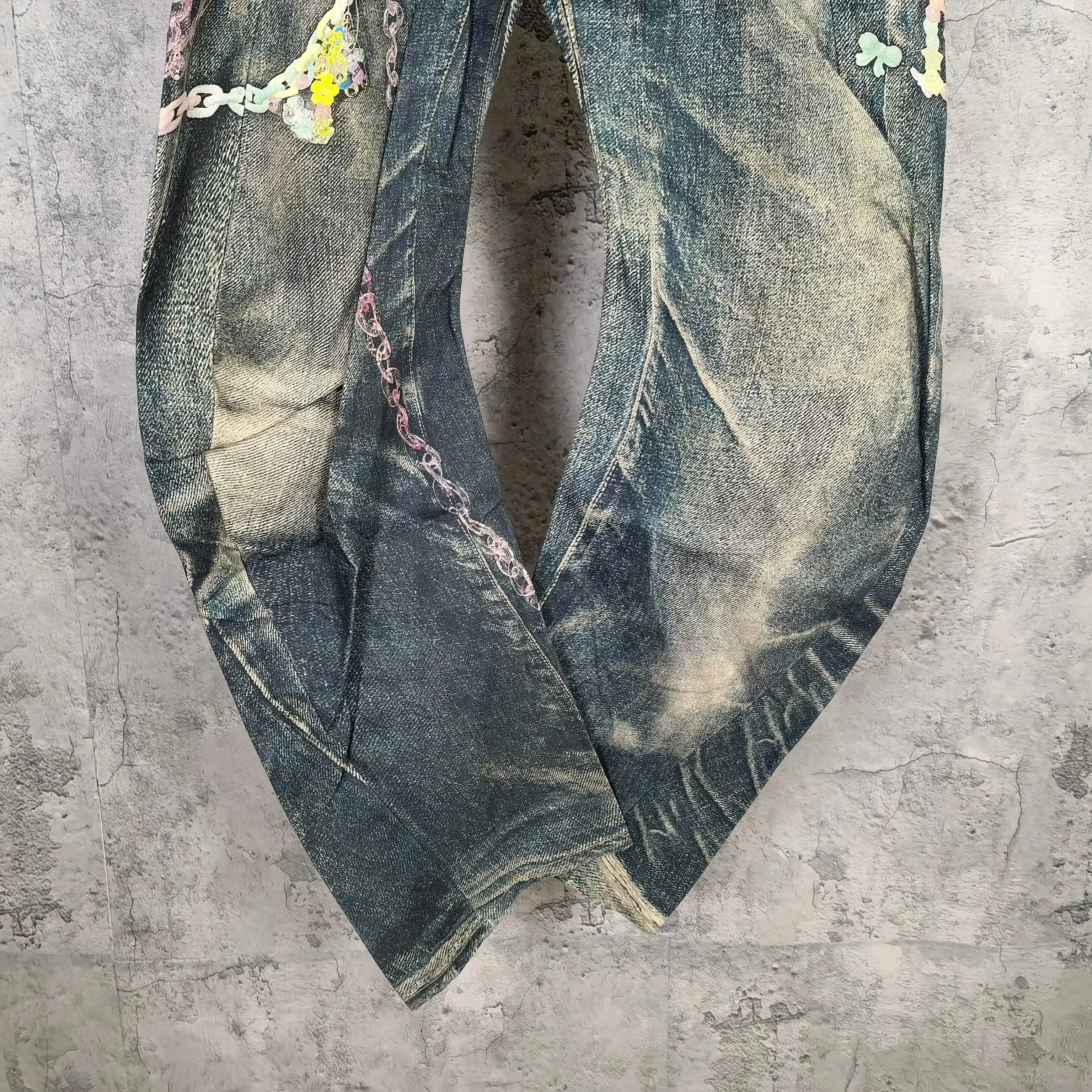 2006 Series Trompe L'oeil Printed Jeans D25523200 — view 9