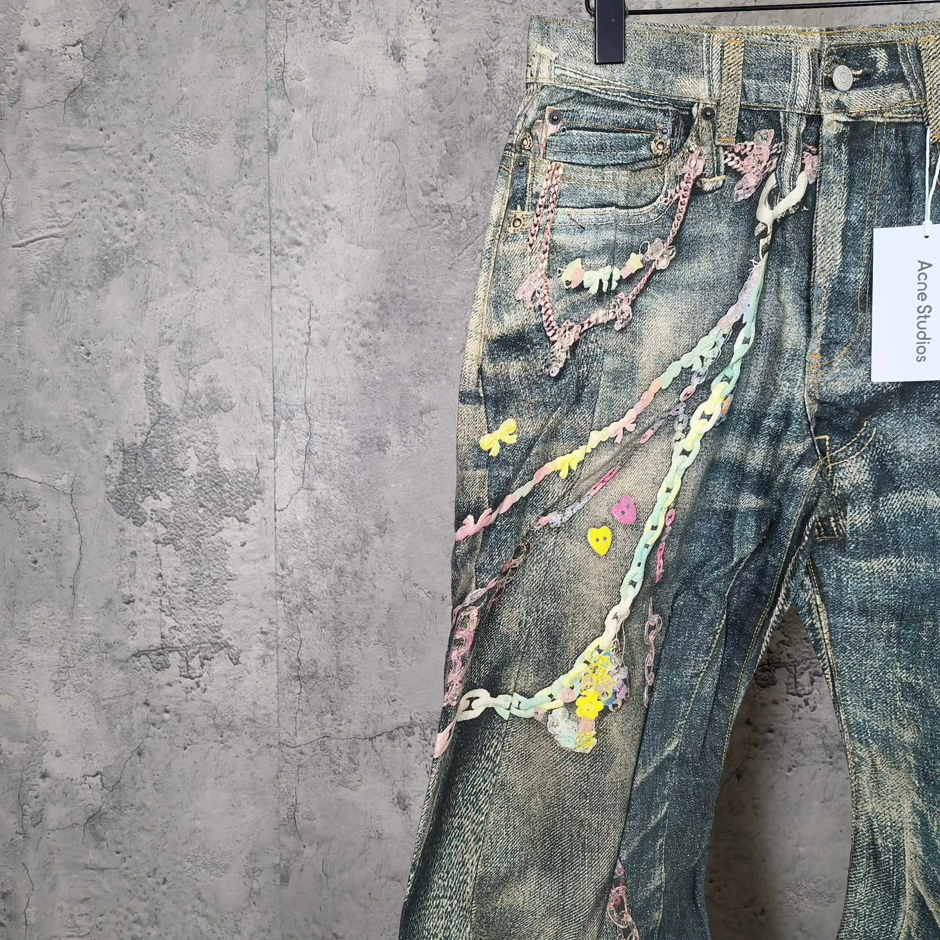 2006 Series Trompe L'oeil Printed Jeans D25523200 — view 10
