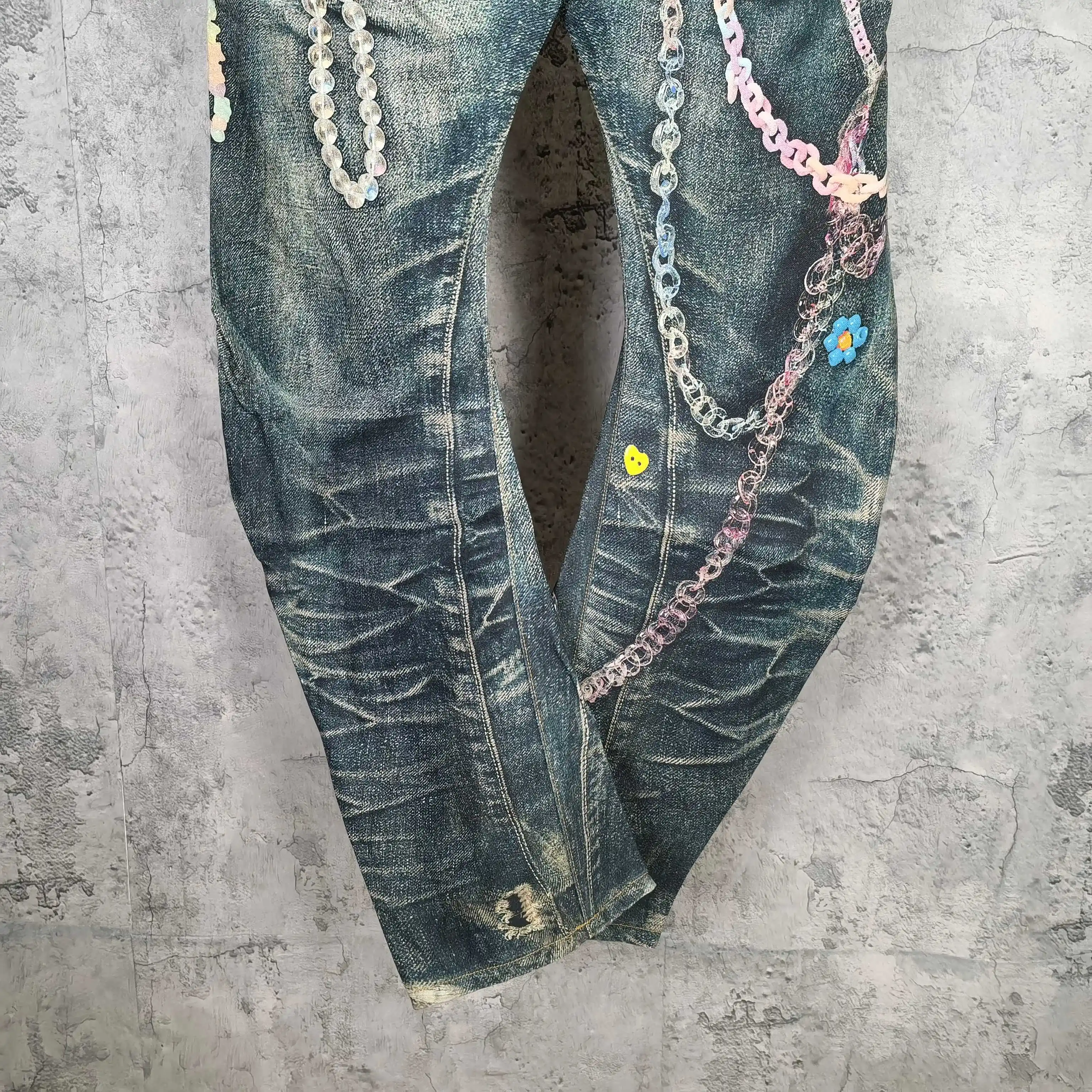 2006 Series Trompe L'oeil Printed Jeans D25523200 — view 11
