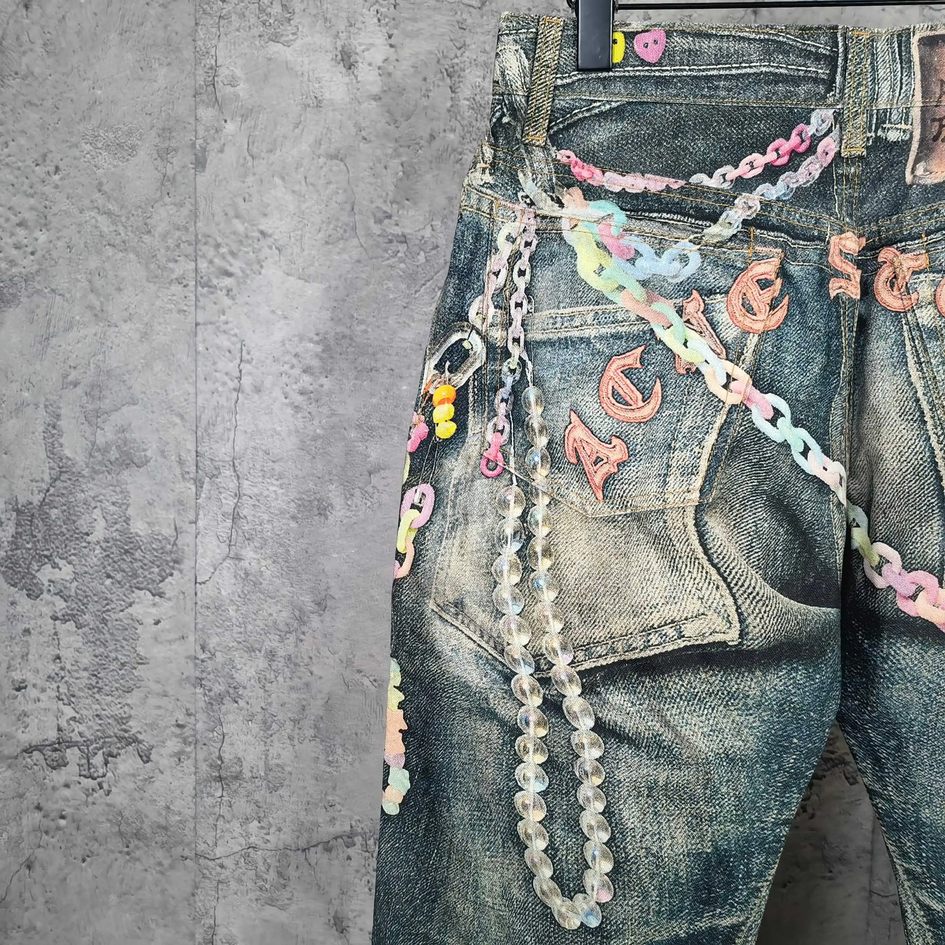 2006 Series Trompe L'oeil Printed Jeans D25523200 — view 13