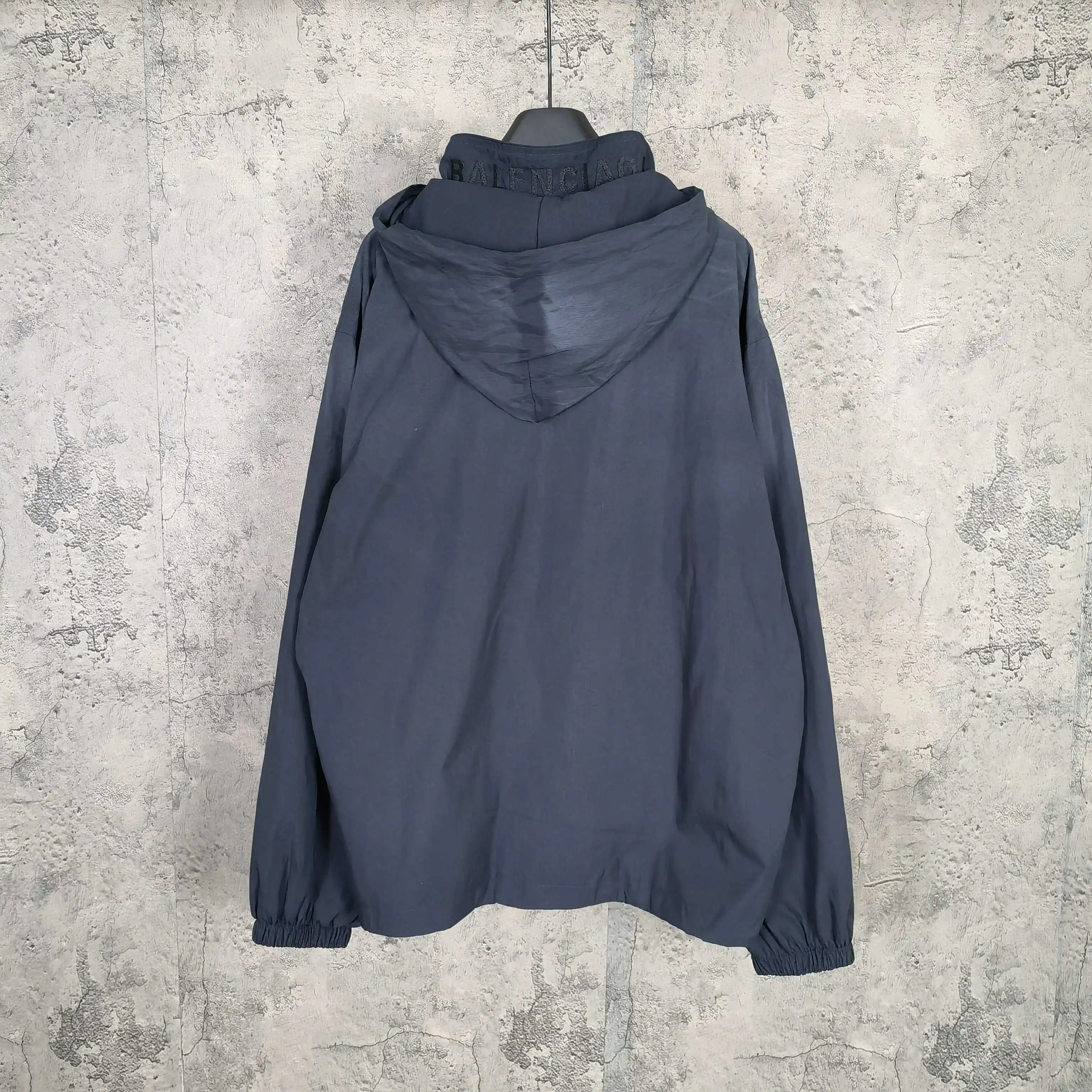 Hand-Painted Hooded Rain Jacket D29523191 — view 2
