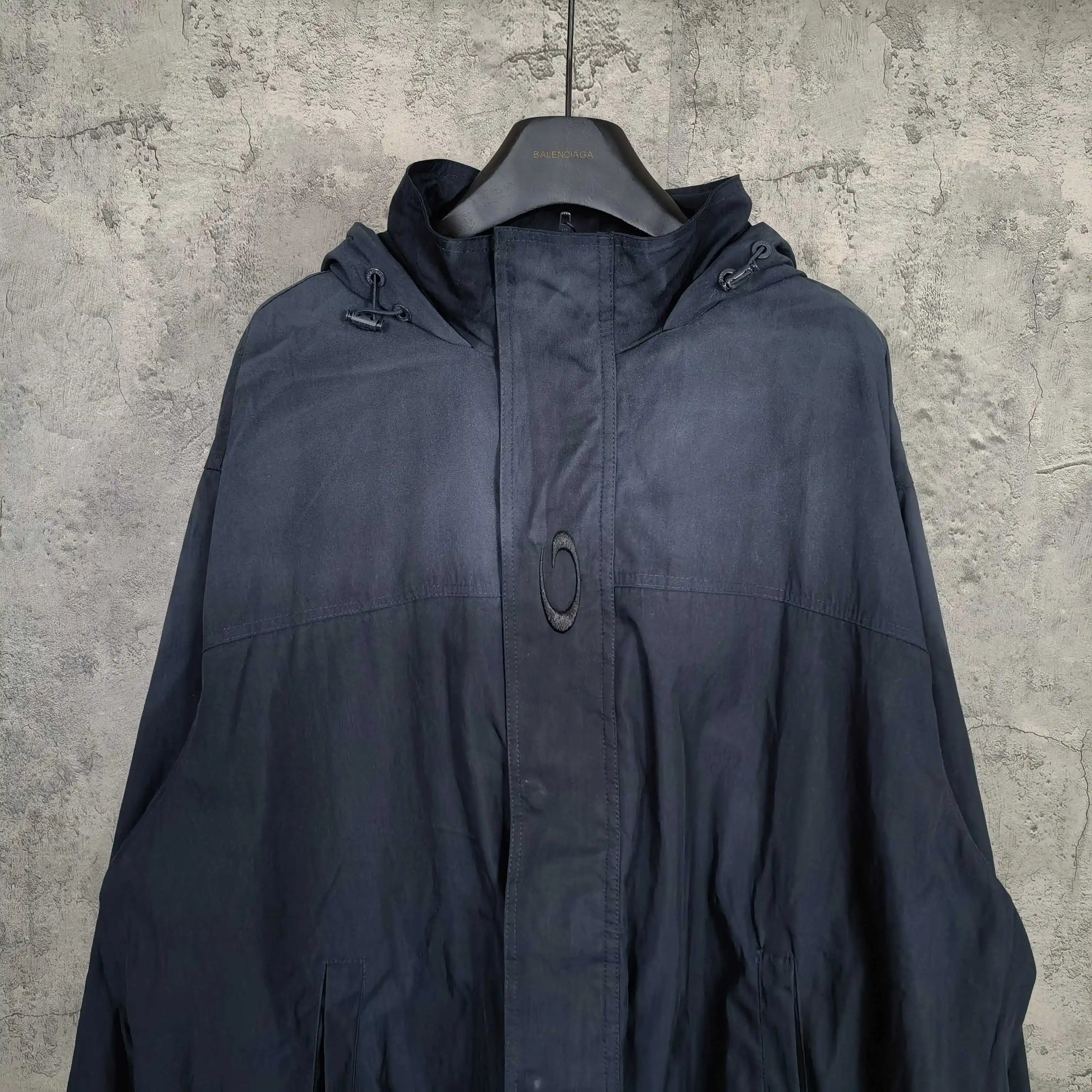 Hand-Painted Hooded Rain Jacket D29523191 — view 3