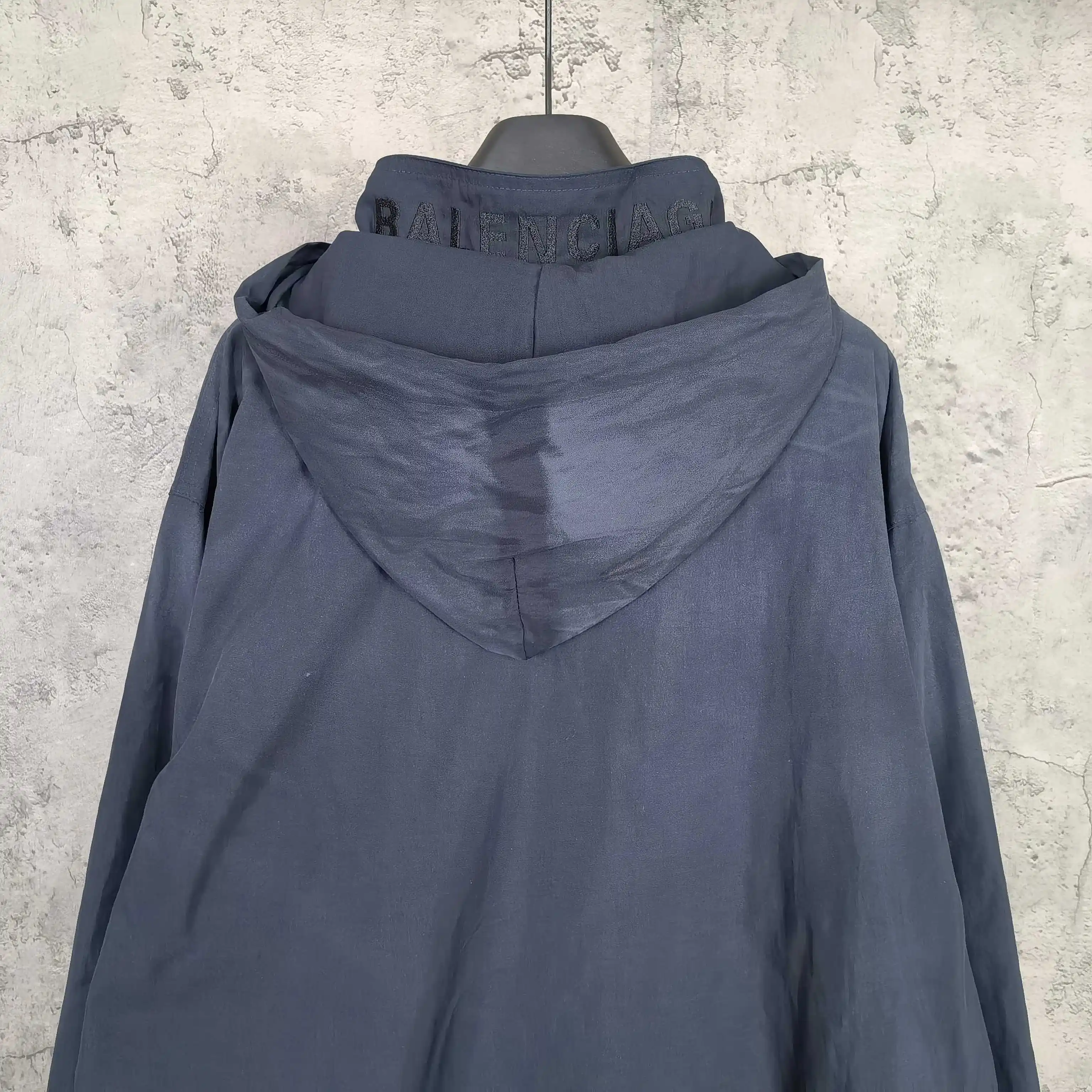 Hand-Painted Hooded Rain Jacket D29523191 — view 6