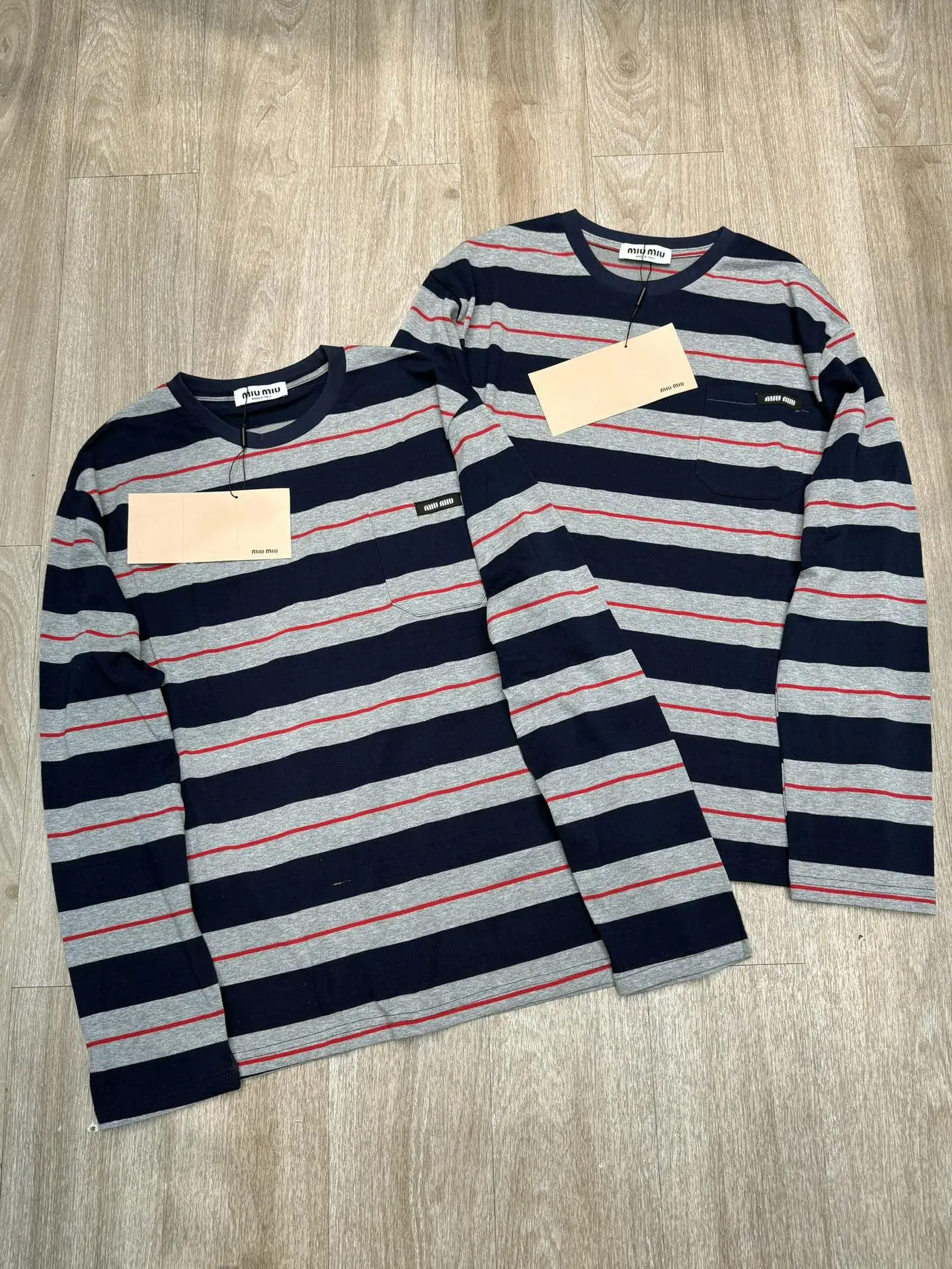 Striped Cotton Long-Sleeve T-Shirt D7915668