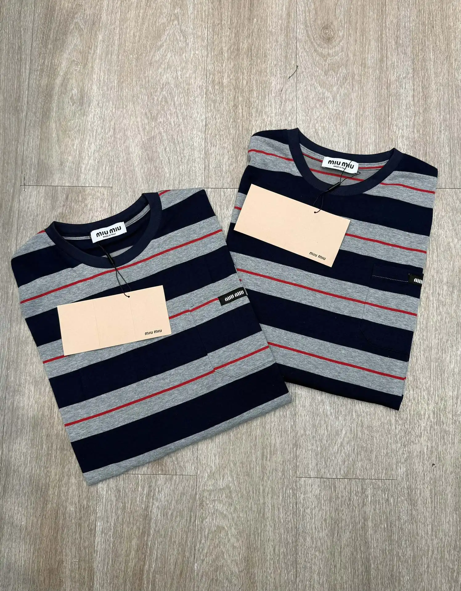 Striped Cotton Long-Sleeve T-Shirt D7915668 — view 2