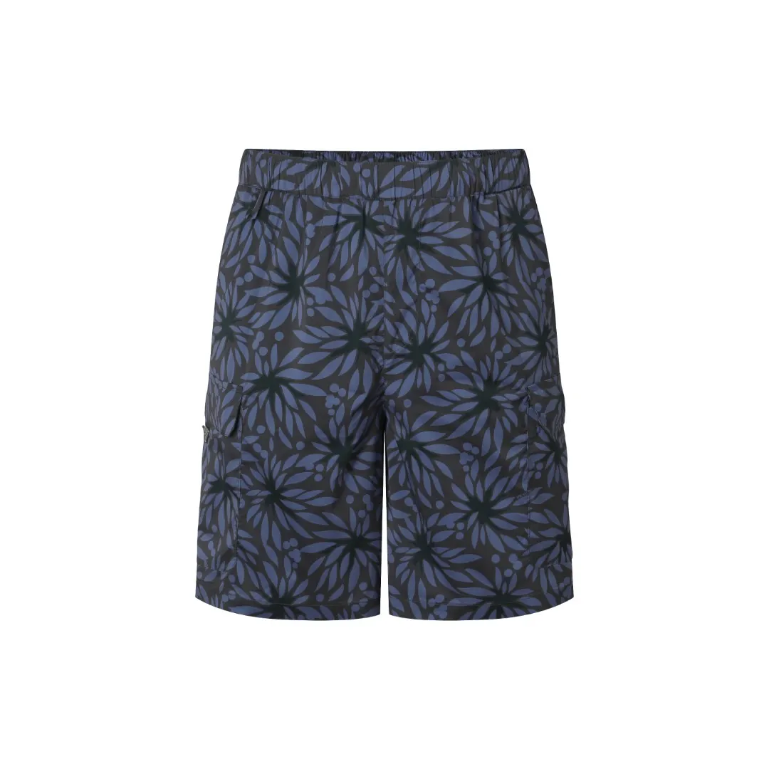 Floral-Print Water-Repellent Nylon Shorts D15520381